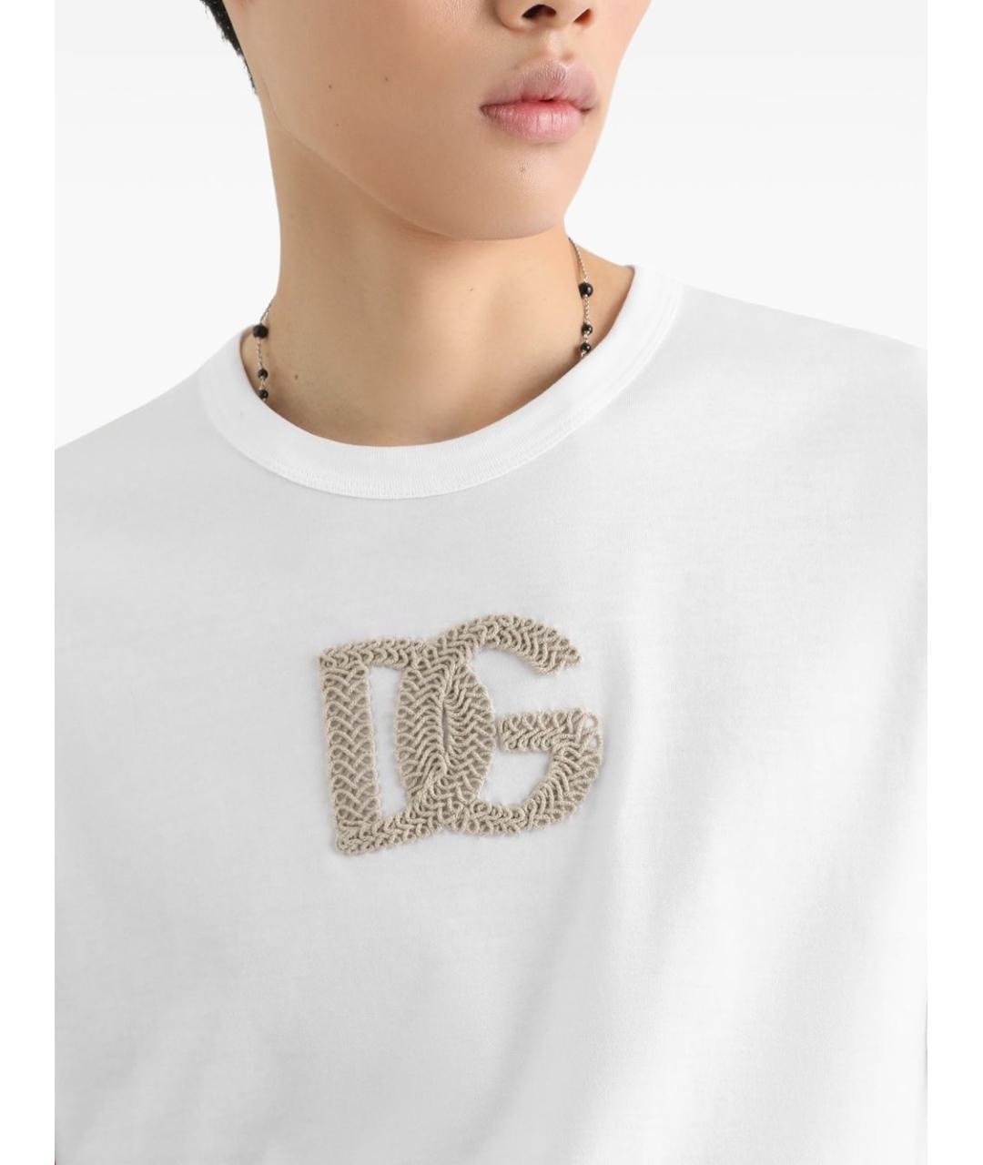 DOLCE&GABBANA Хлопковая футболка, фото 2