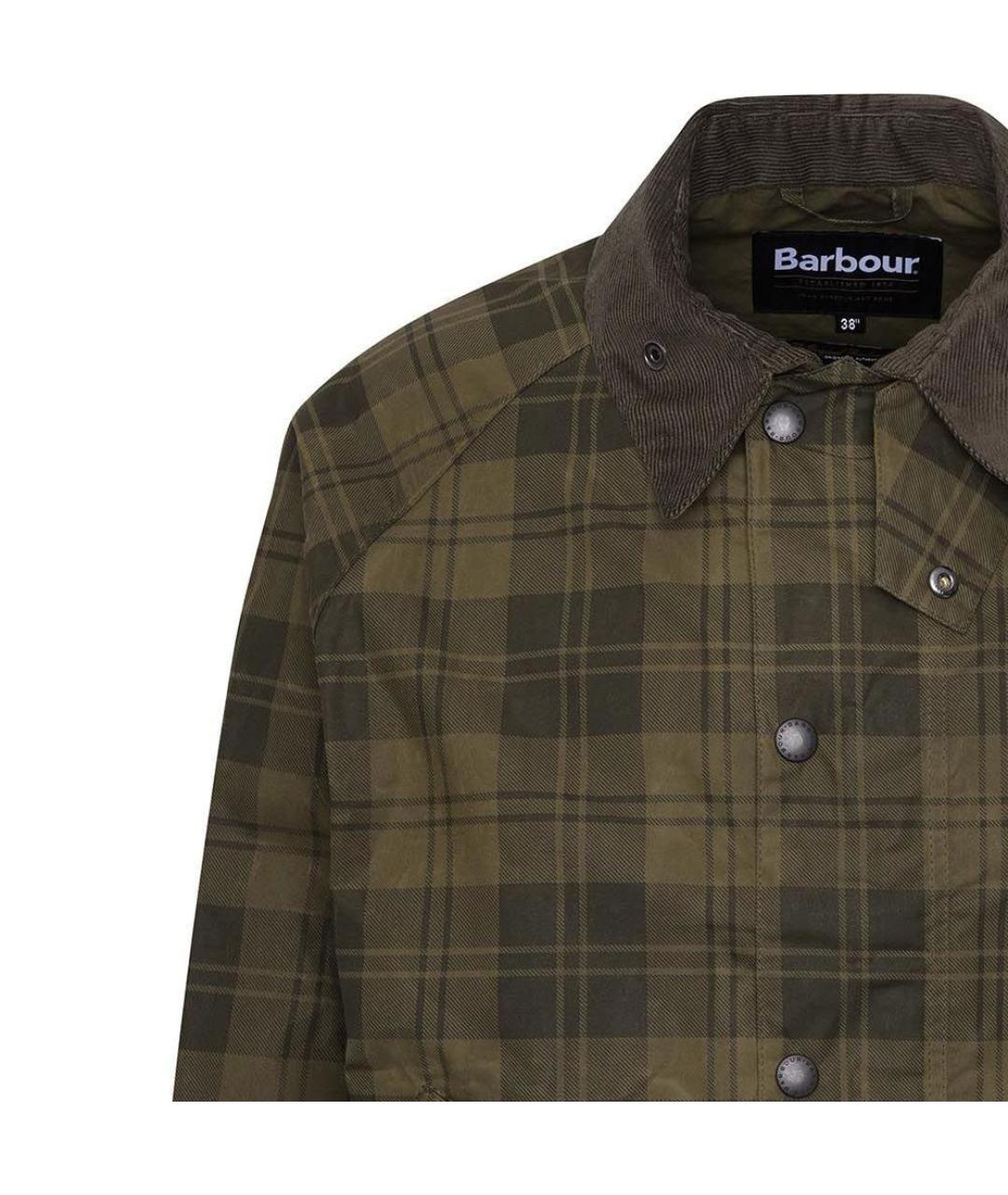 BARBOUR Зеленая куртка, фото 5