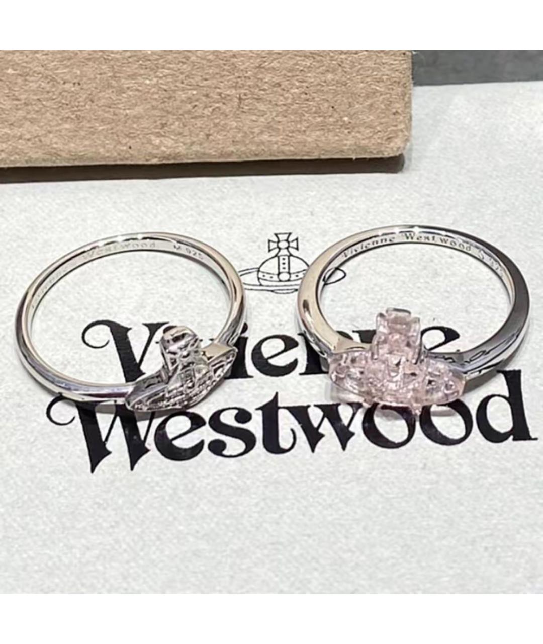 VIVIENNE WESTWOOD Серебряное латунное кольцо, фото 4