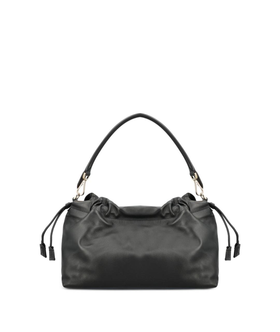 FENDI Черная кожаная сумка через плечо, фото 4