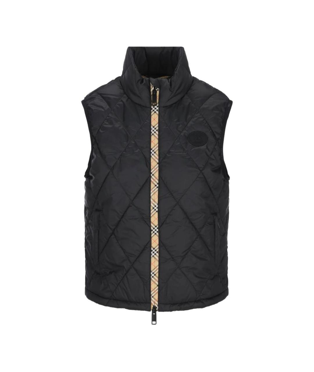 BURBERRY Черный жилет, фото 1