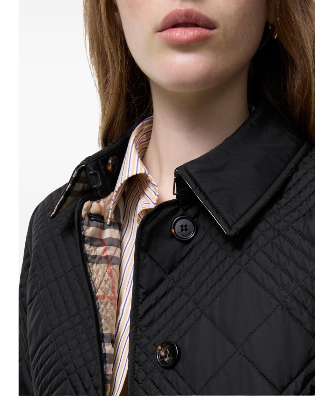 BURBERRY Черная куртка, фото 2