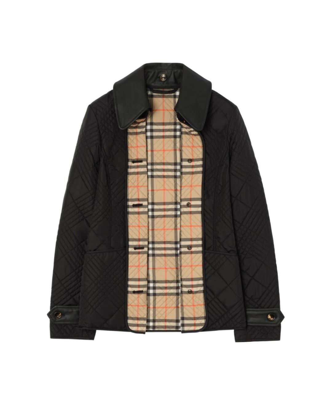 BURBERRY Черная куртка, фото 4
