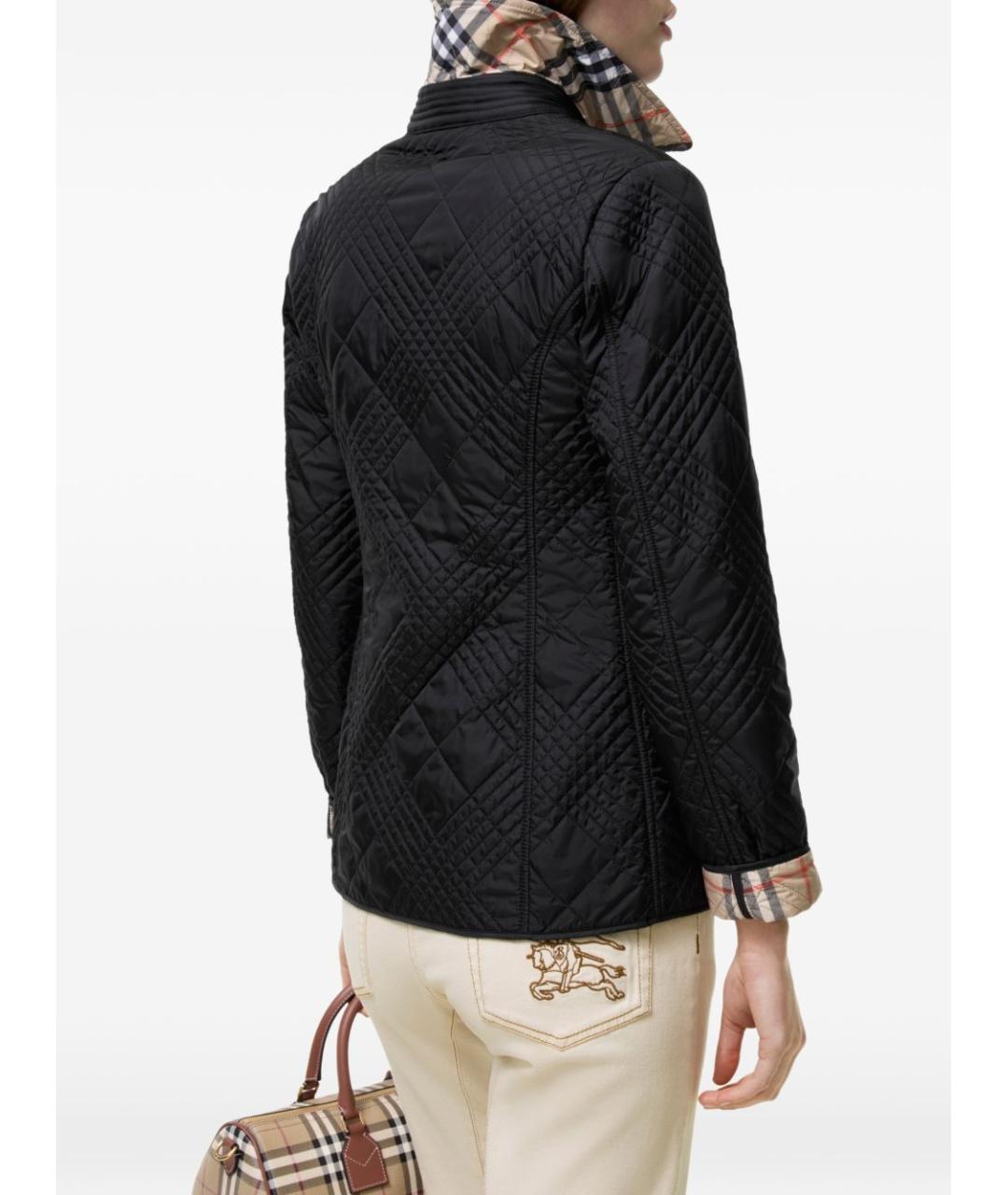 BURBERRY Черная куртка, фото 5