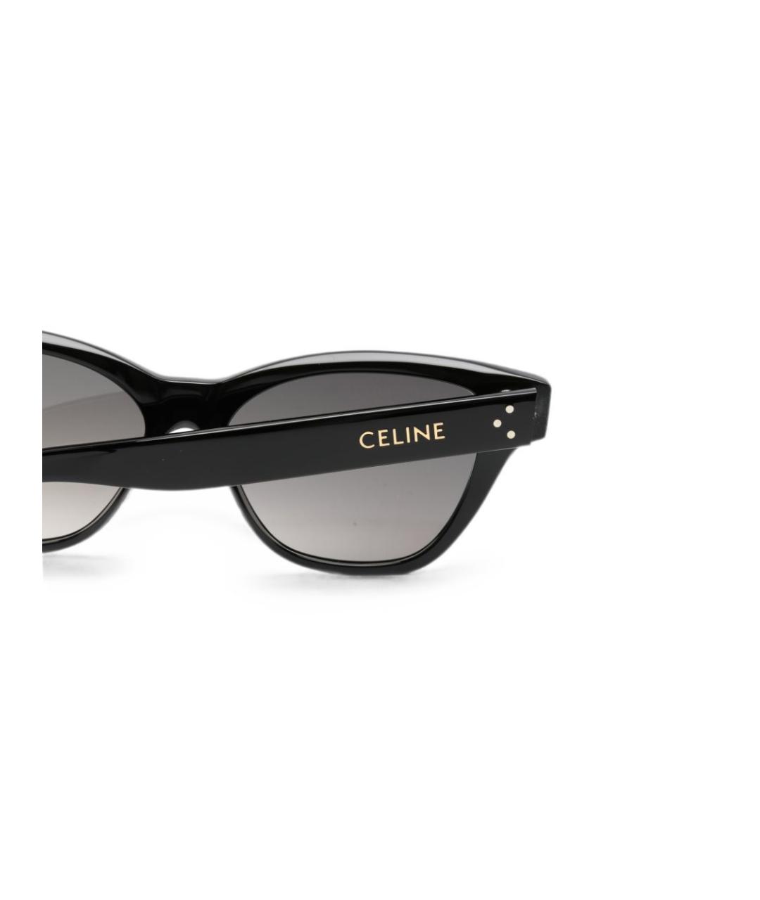 CELINE Черные солнцезащитные очки, фото 3