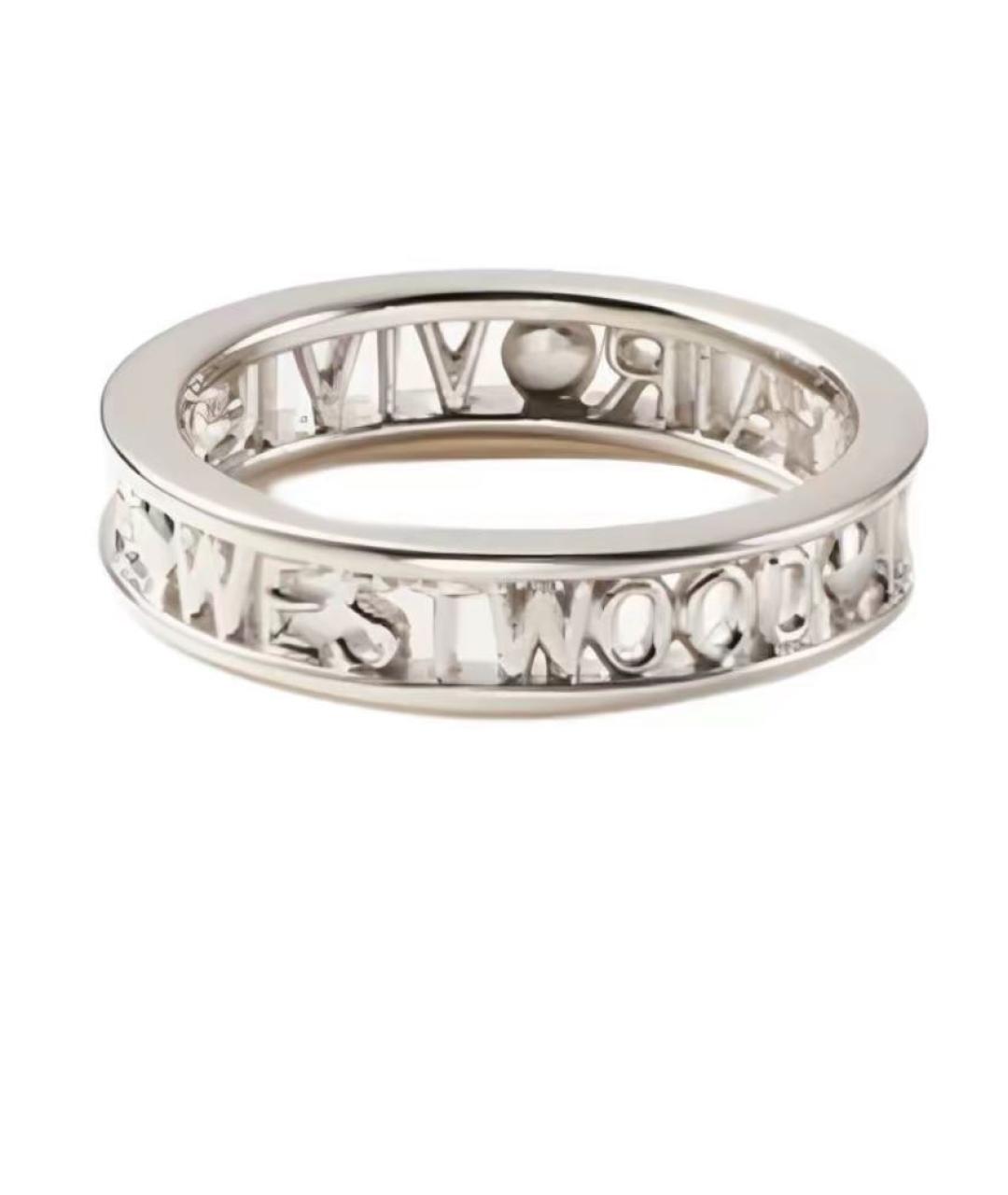 VIVIENNE WESTWOOD Серебряное латунное кольцо, фото 3