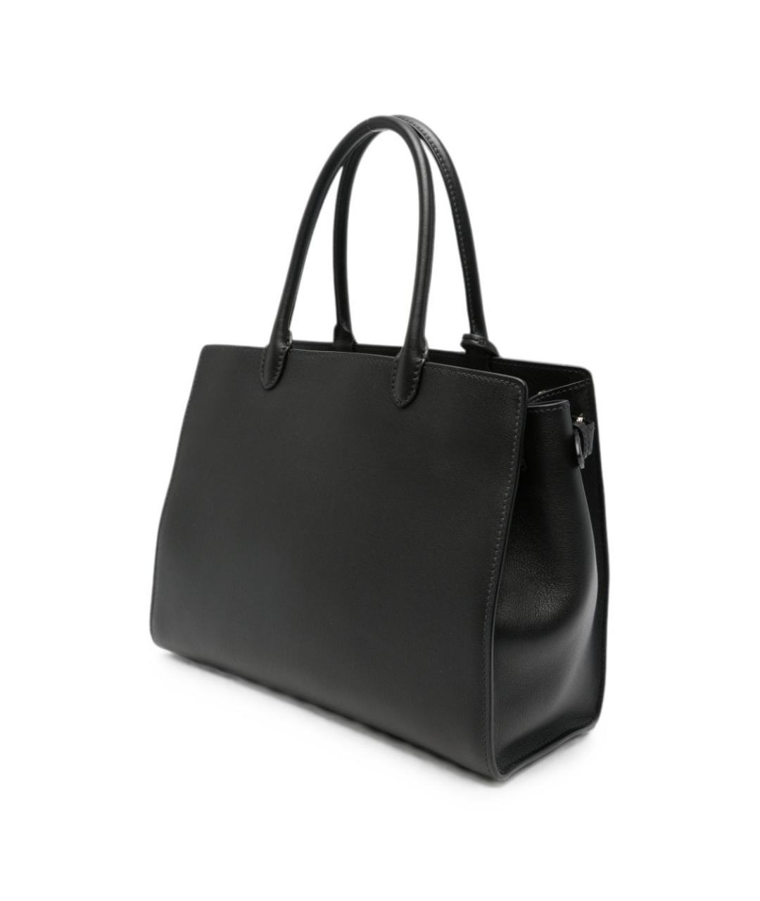 PRADA Черная кожаная сумка тоут, фото 1