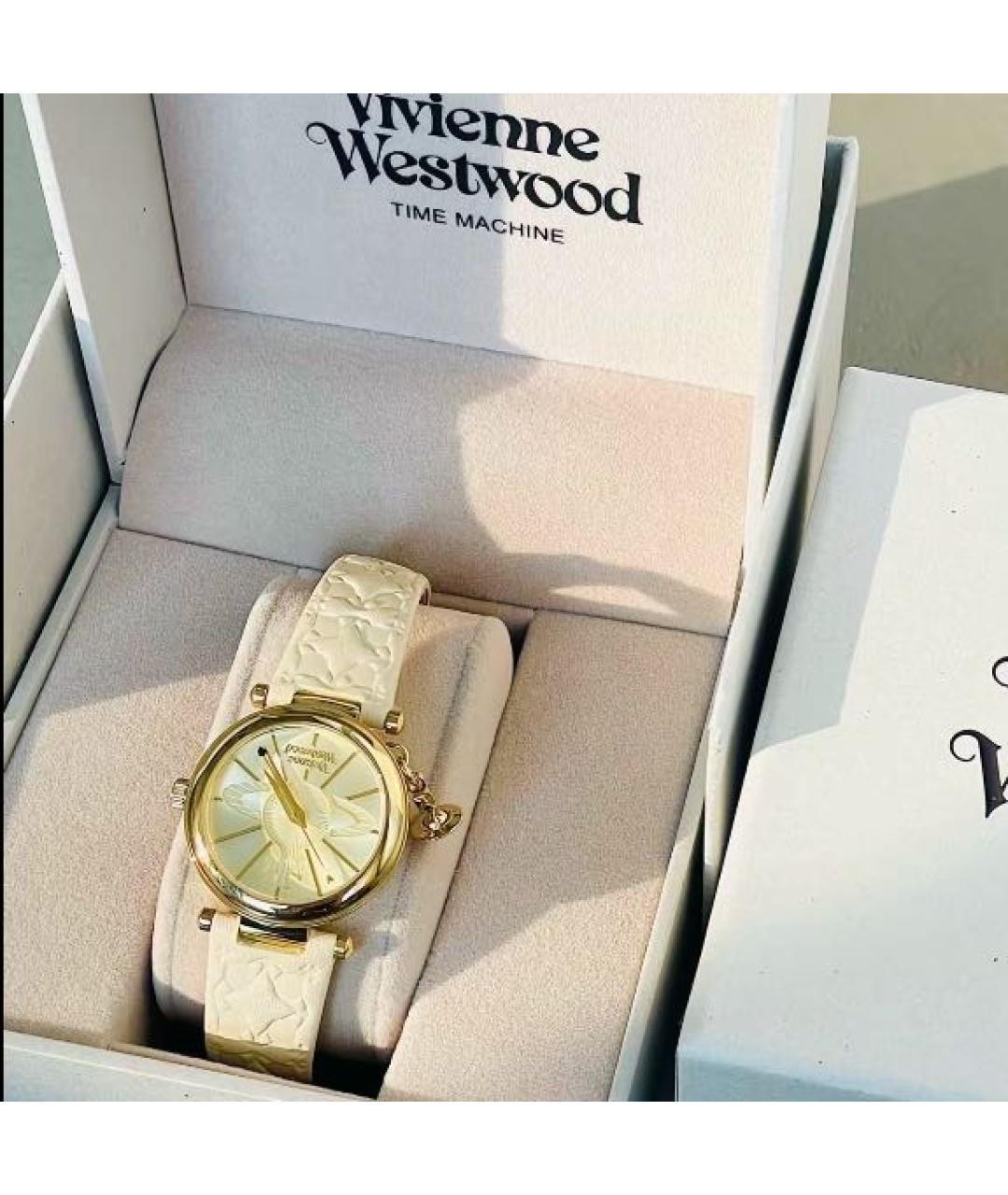 VIVIENNE WESTWOOD Золотые часы, фото 5