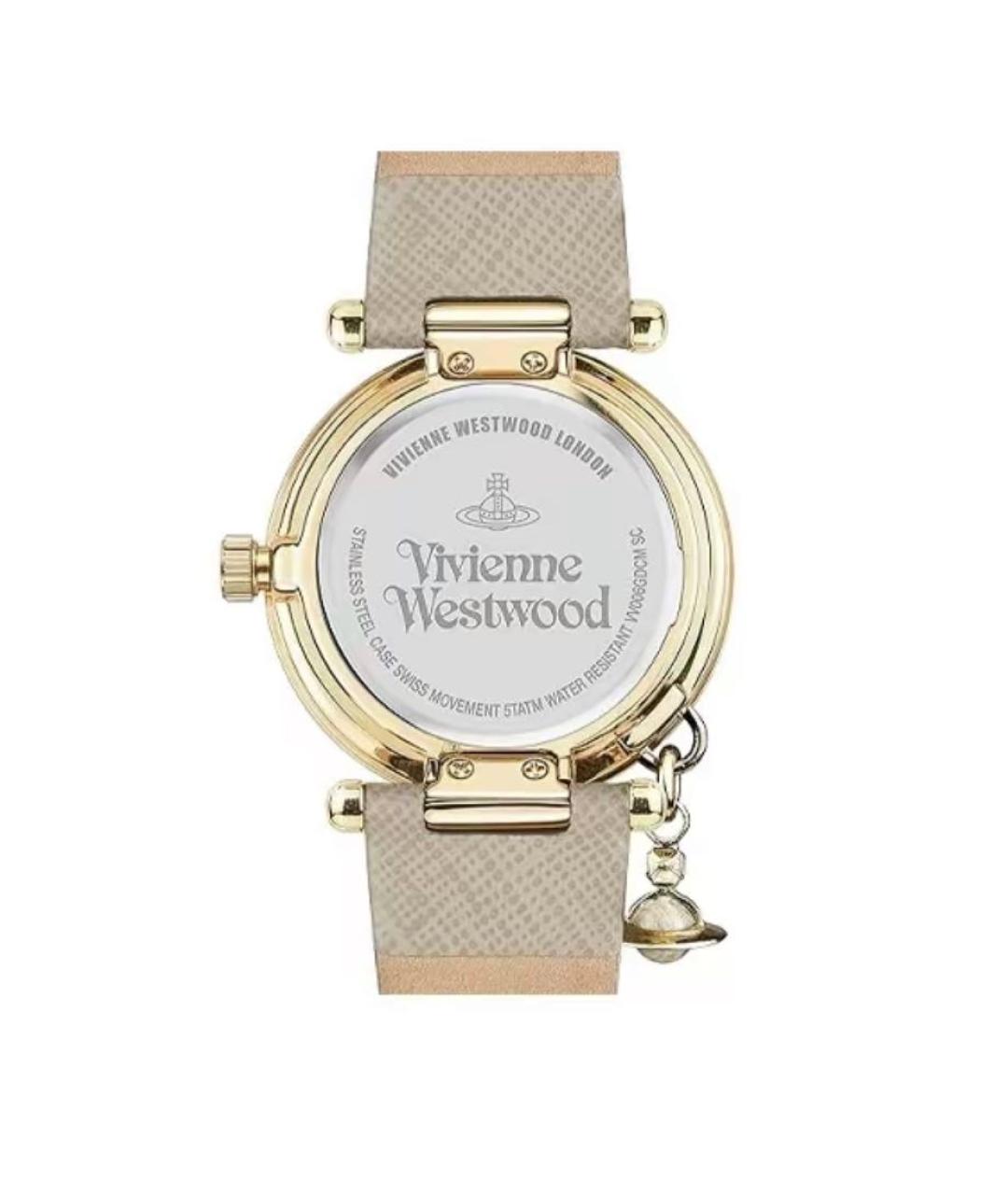 VIVIENNE WESTWOOD Золотые часы, фото 3