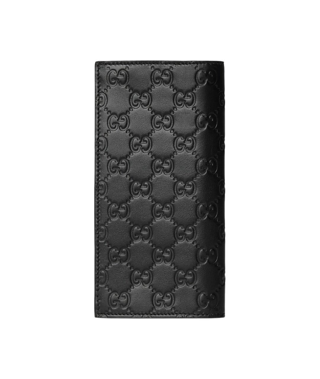 GUCCI Черный кожаный кошелек, фото 2