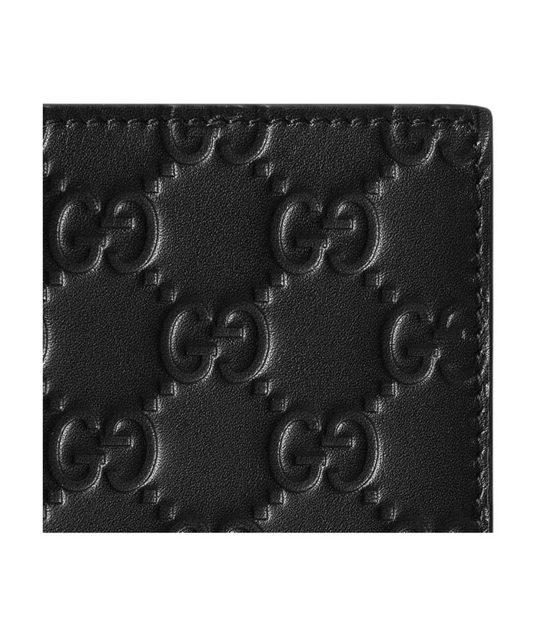 GUCCI Черный кожаный кардхолдер, фото 5