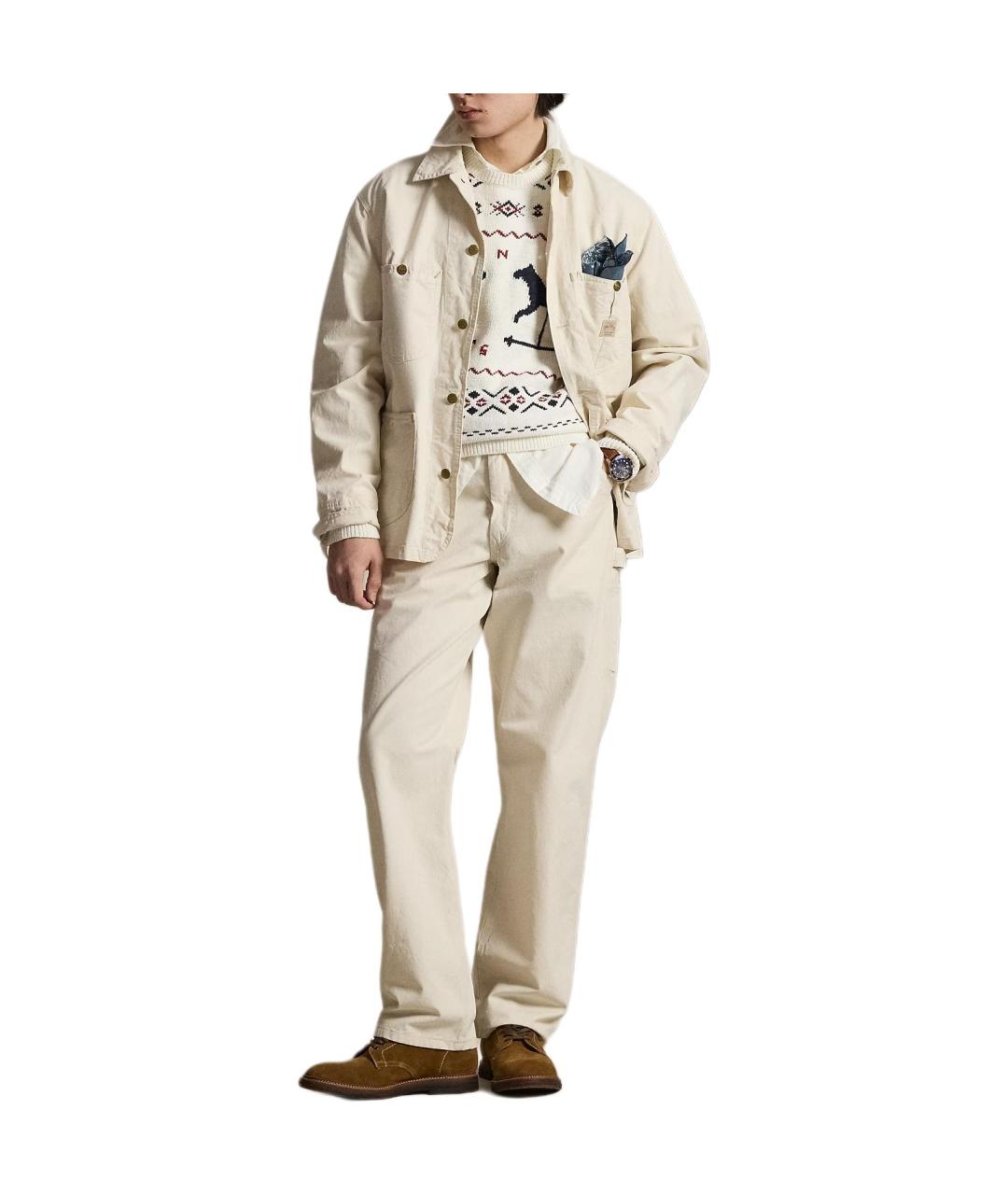 POLO RALPH LAUREN Бежевая куртка, фото 4