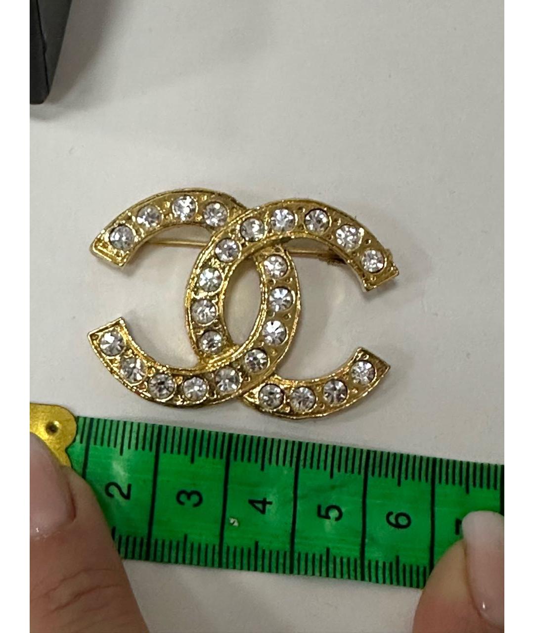 CHANEL Желтая булавка / брошь, фото 4