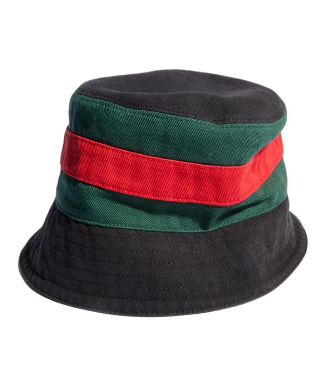 GUCCI Черная хлопковая шляпа, фото 2