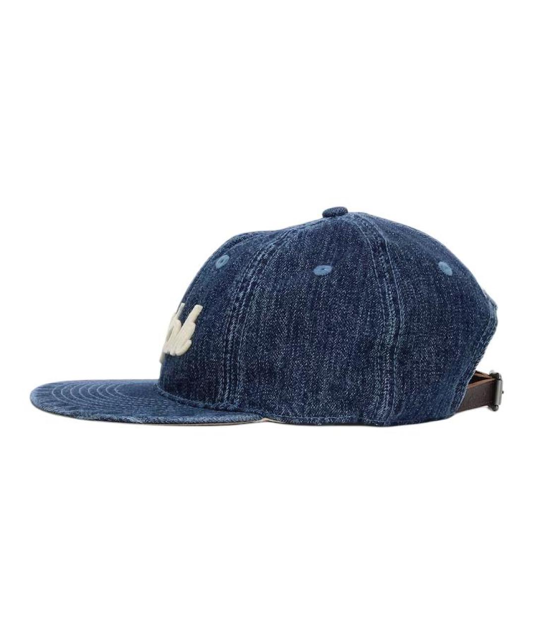 POLO RALPH LAUREN Синяя хлопковая кепка, фото 2