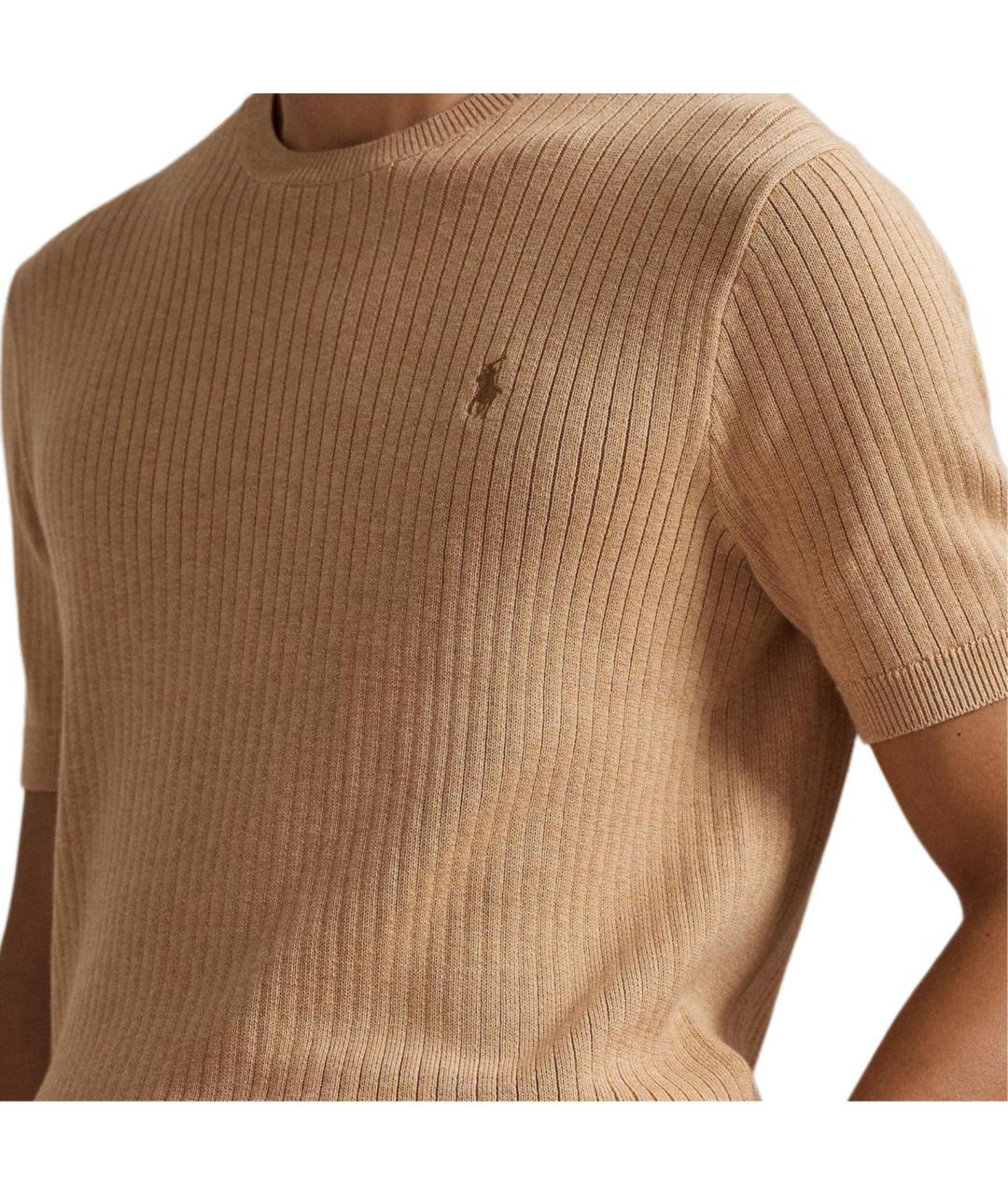 POLO RALPH LAUREN Бежевый джемпер / свитер, фото 5
