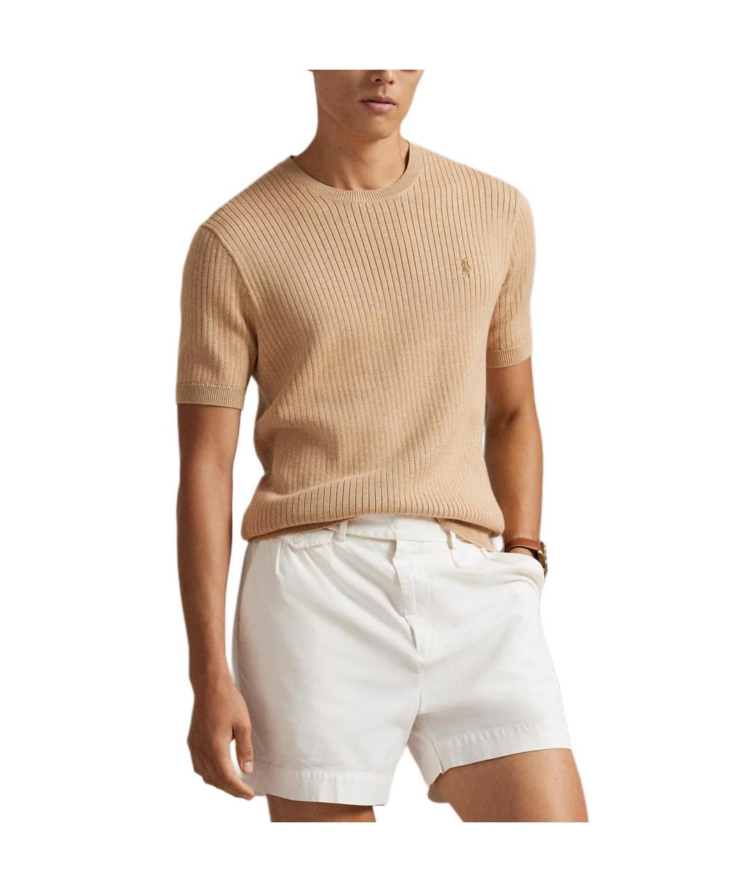 POLO RALPH LAUREN Бежевый джемпер / свитер, фото 3