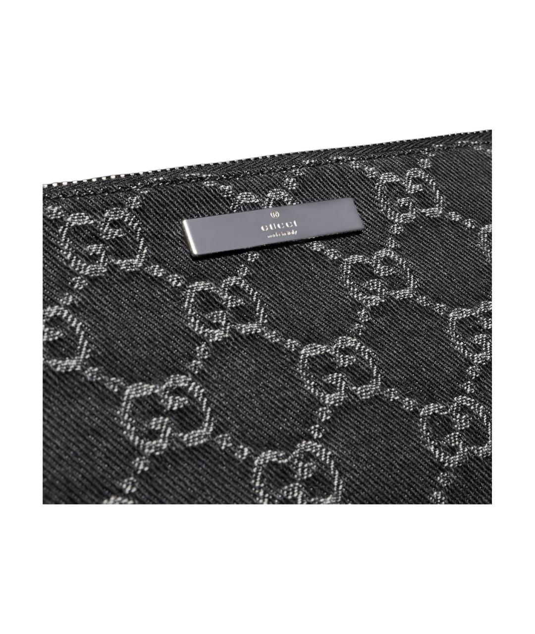 GUCCI Черный кошелек, фото 4