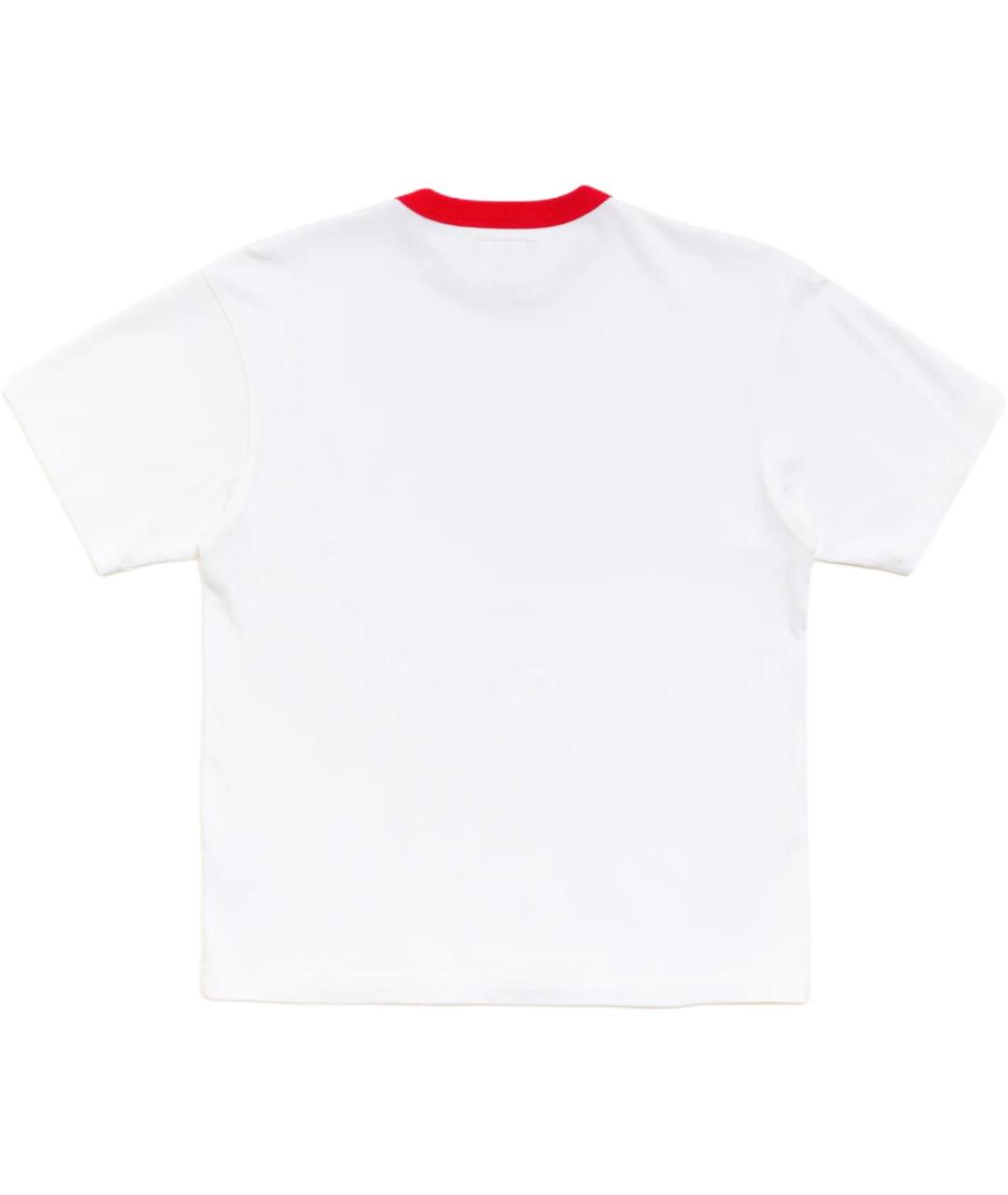 STUSSY Белая футболка, фото 2