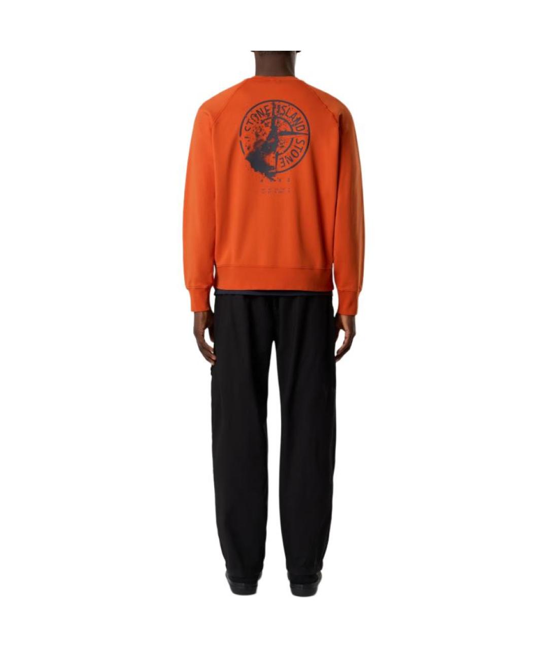 STONE ISLAND Черные повседневные брюки, фото 4