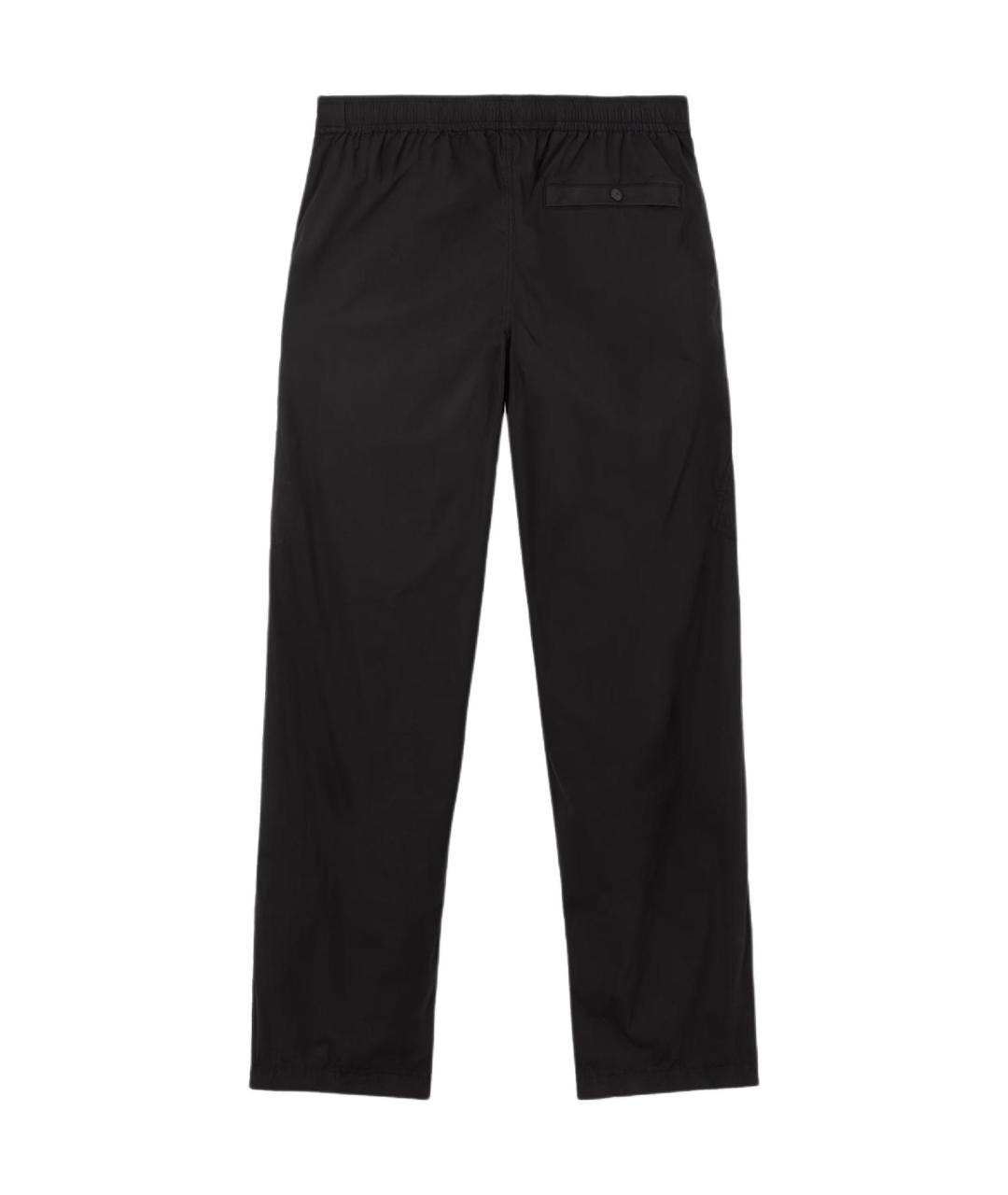 STONE ISLAND Черные повседневные брюки, фото 2