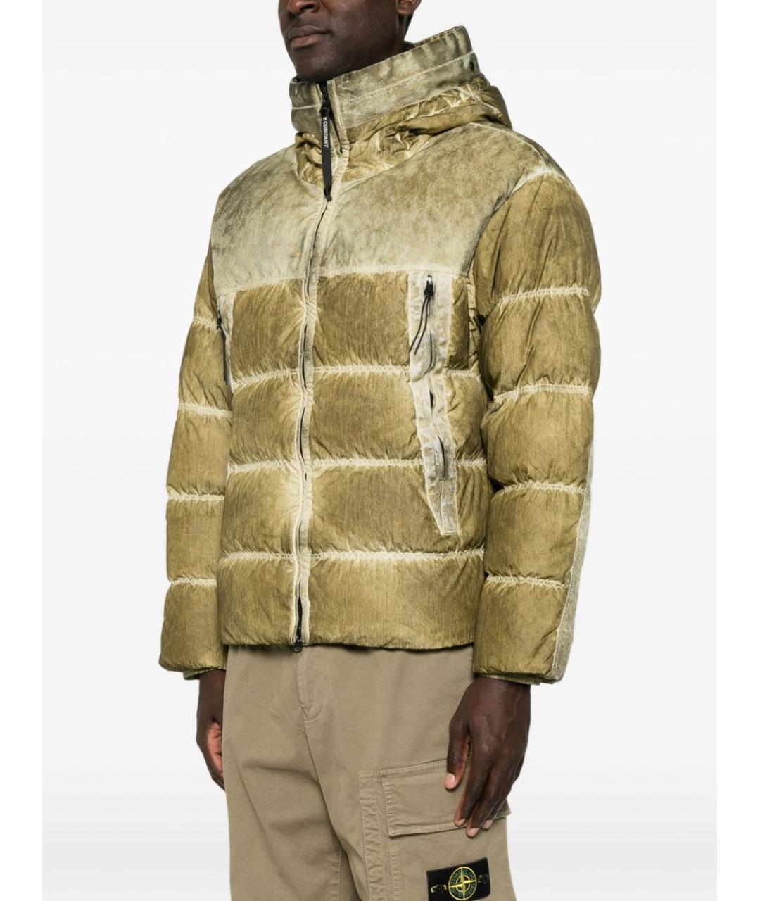 CP COMPANY Хаки полиамидовый пуховик, фото 2