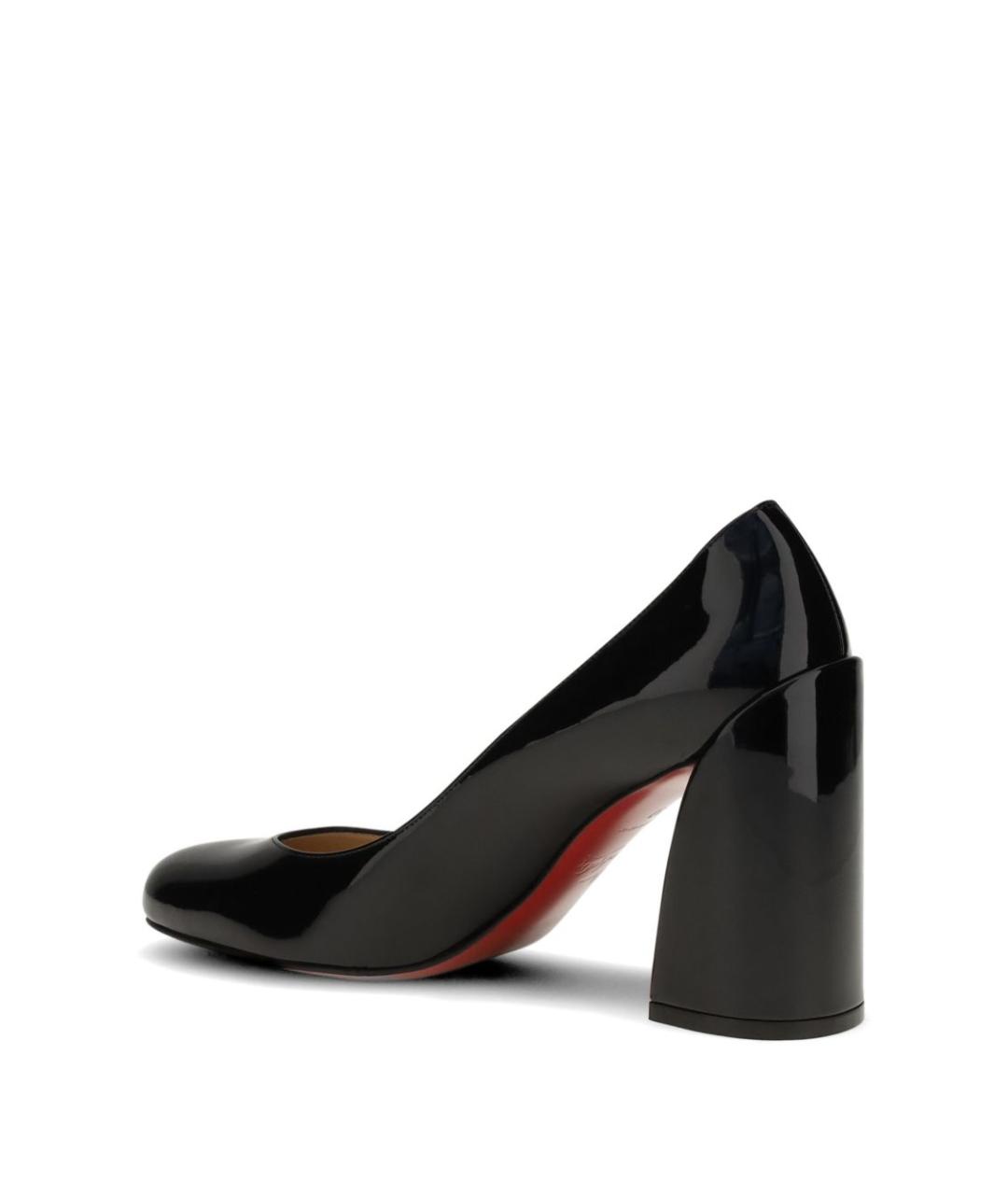 CHRISTIAN LOUBOUTIN Черные туфли из лакированной кожи, фото 2