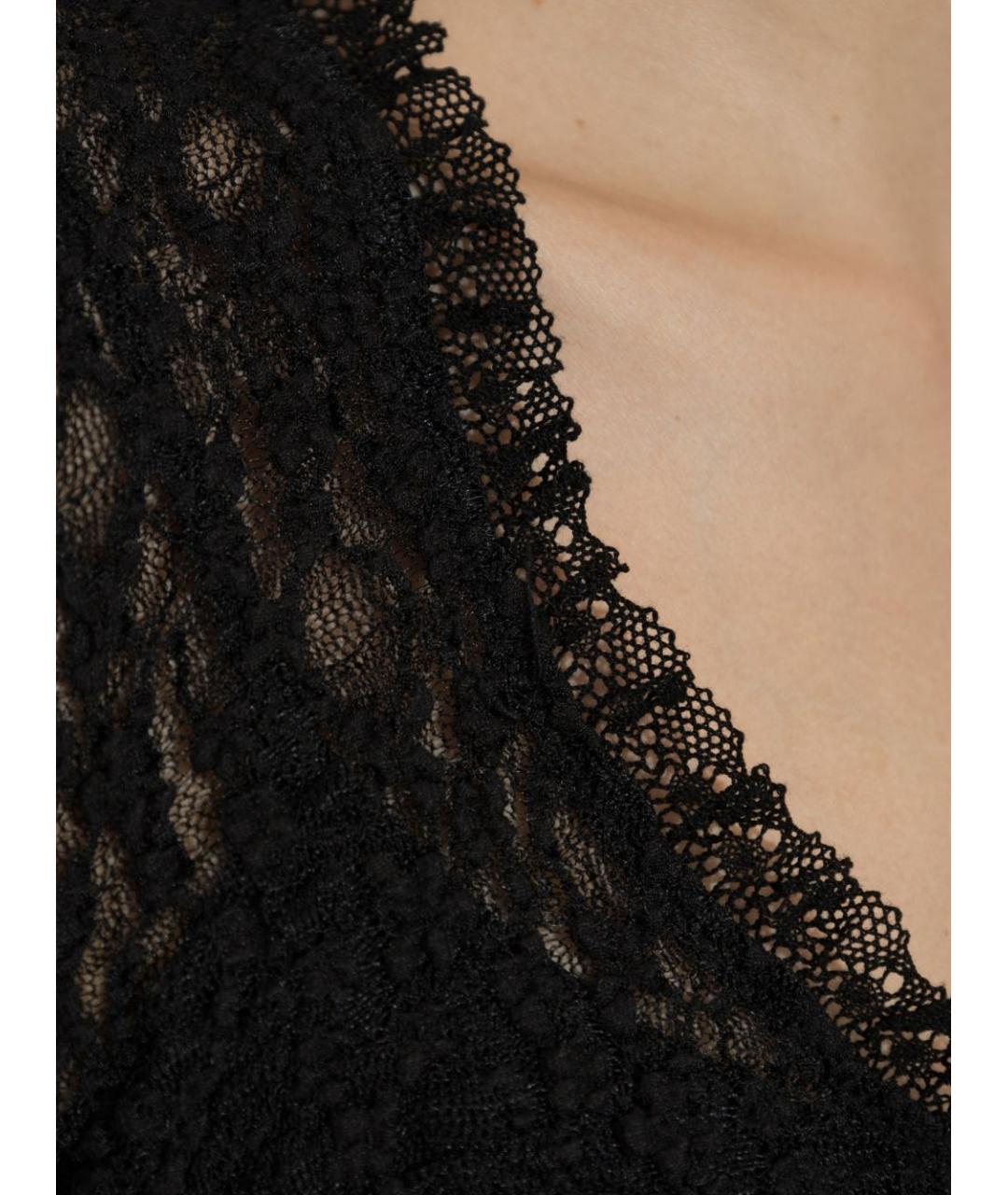 ISABEL MARANT Черное хлопковое повседневное платье, фото 2