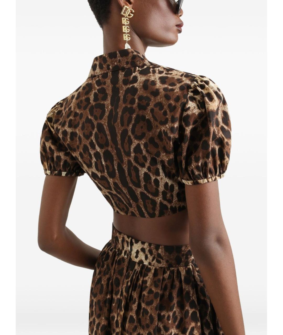DOLCE&GABBANA Мульти хлопковая футболка, фото 5