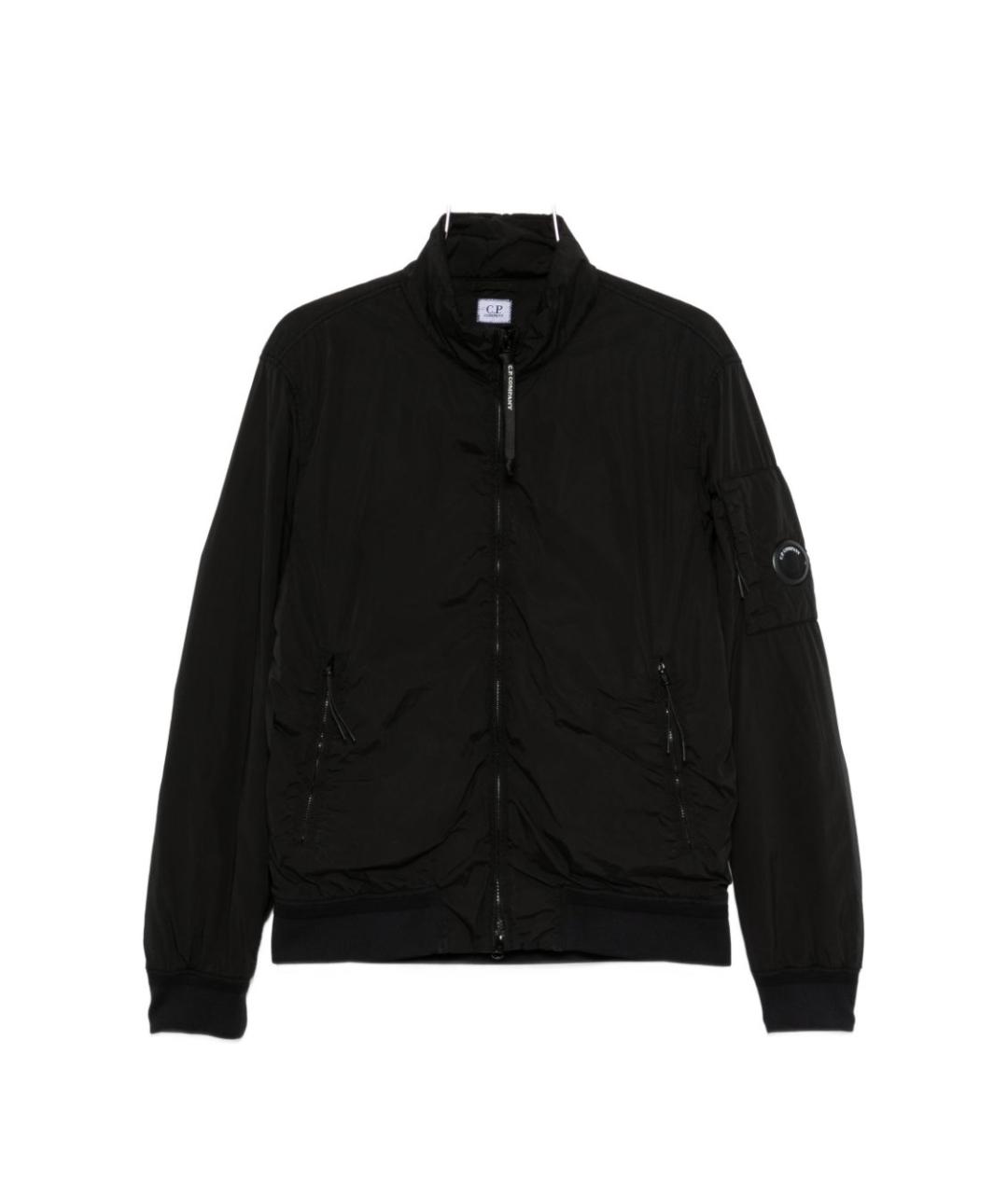 CP COMPANY Черная полиамидовая куртка, фото 1