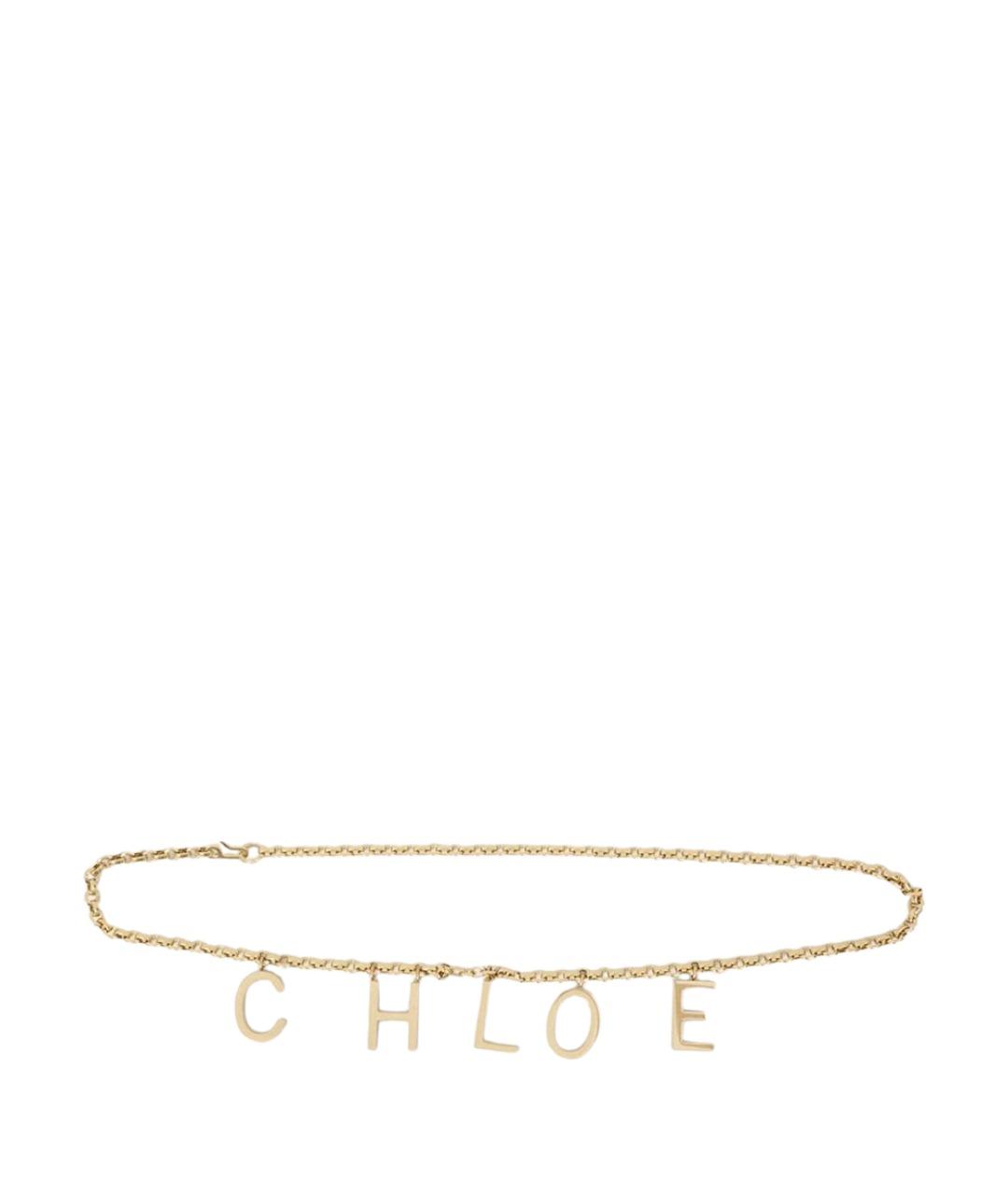 CHLOE Золотой ремень, фото 1