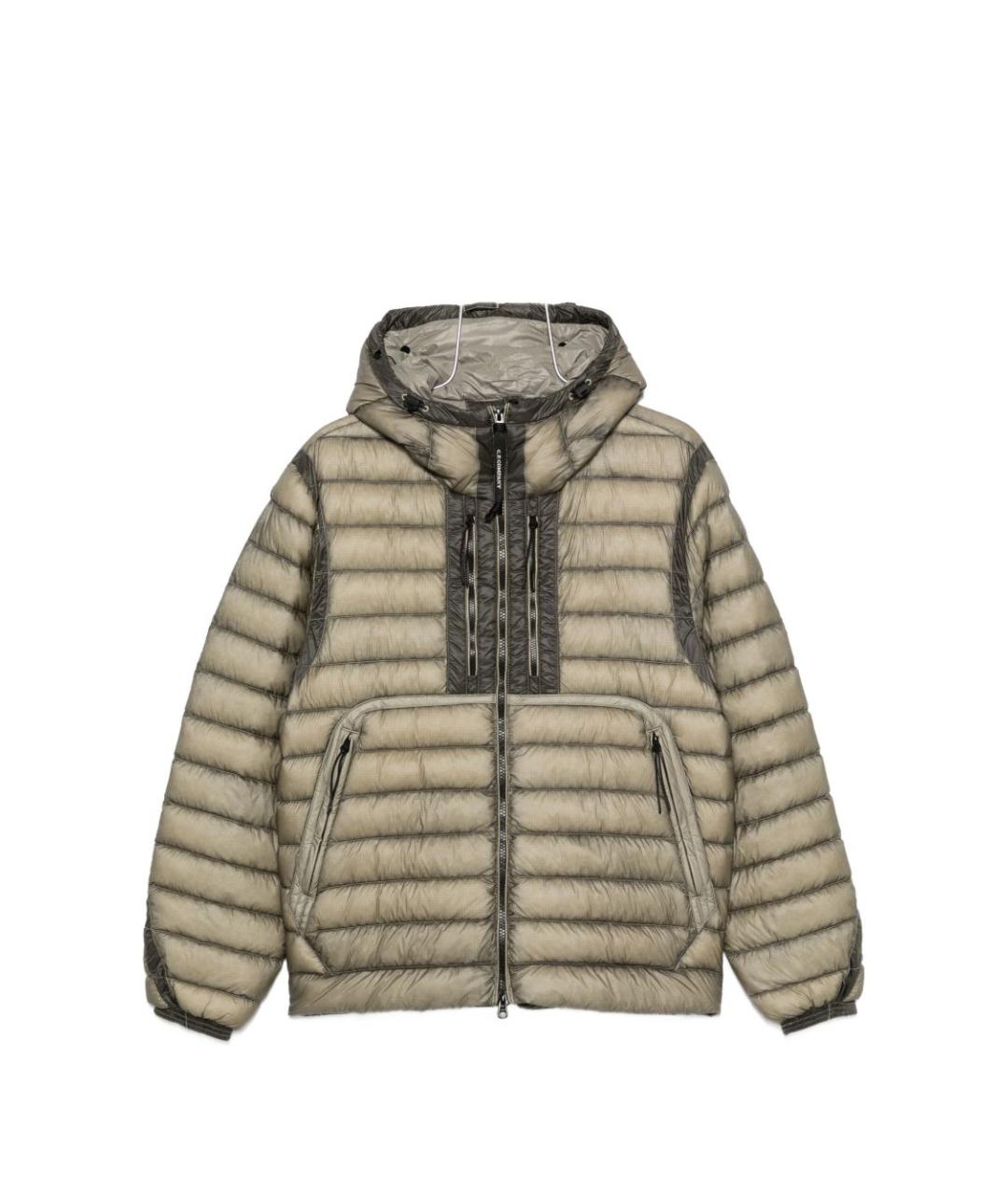 CP COMPANY Хаки полиамидовый пуховик, фото 1