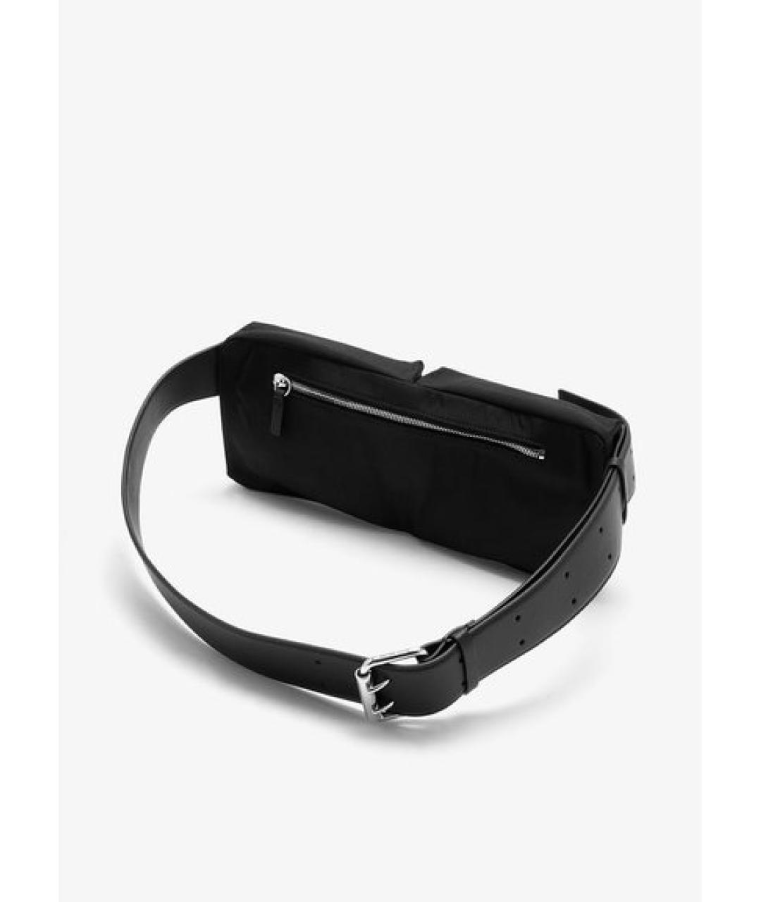 GIVENCHY Черная тканевая поясная сумка, фото 3
