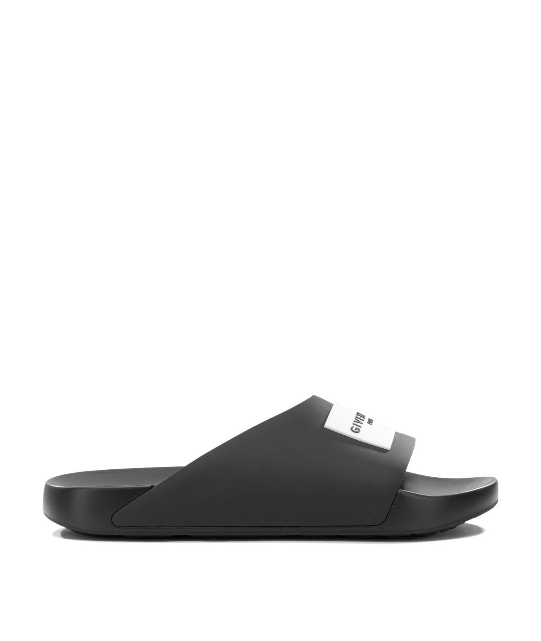 GIVENCHY Черные шлепанцы, фото 1