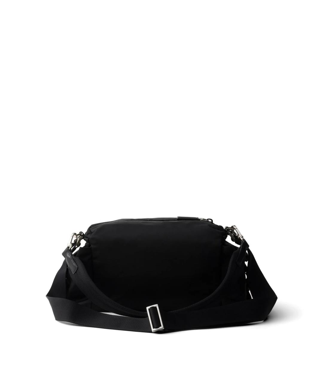 PRADA Черная нейлоновая сумка на плечо, фото 4