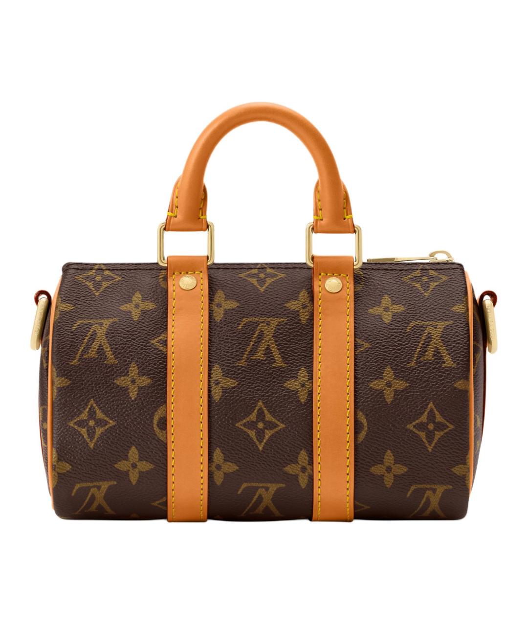 LOUIS VUITTON Коричневая сумка через плечо из канвы, фото 3