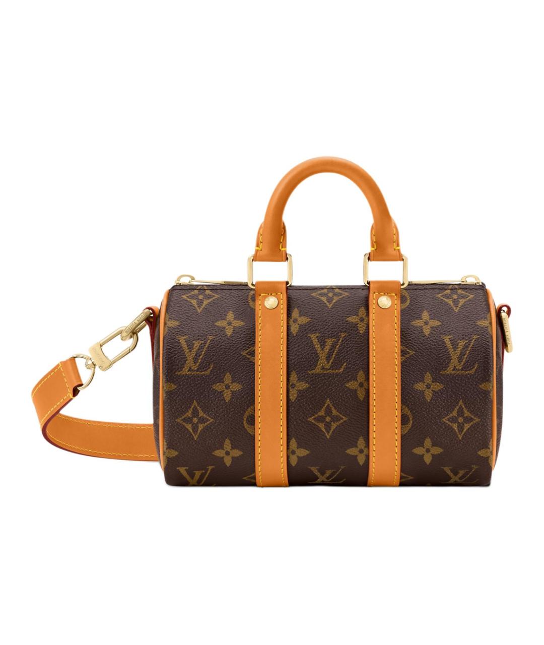 LOUIS VUITTON Коричневая сумка через плечо из канвы, фото 1
