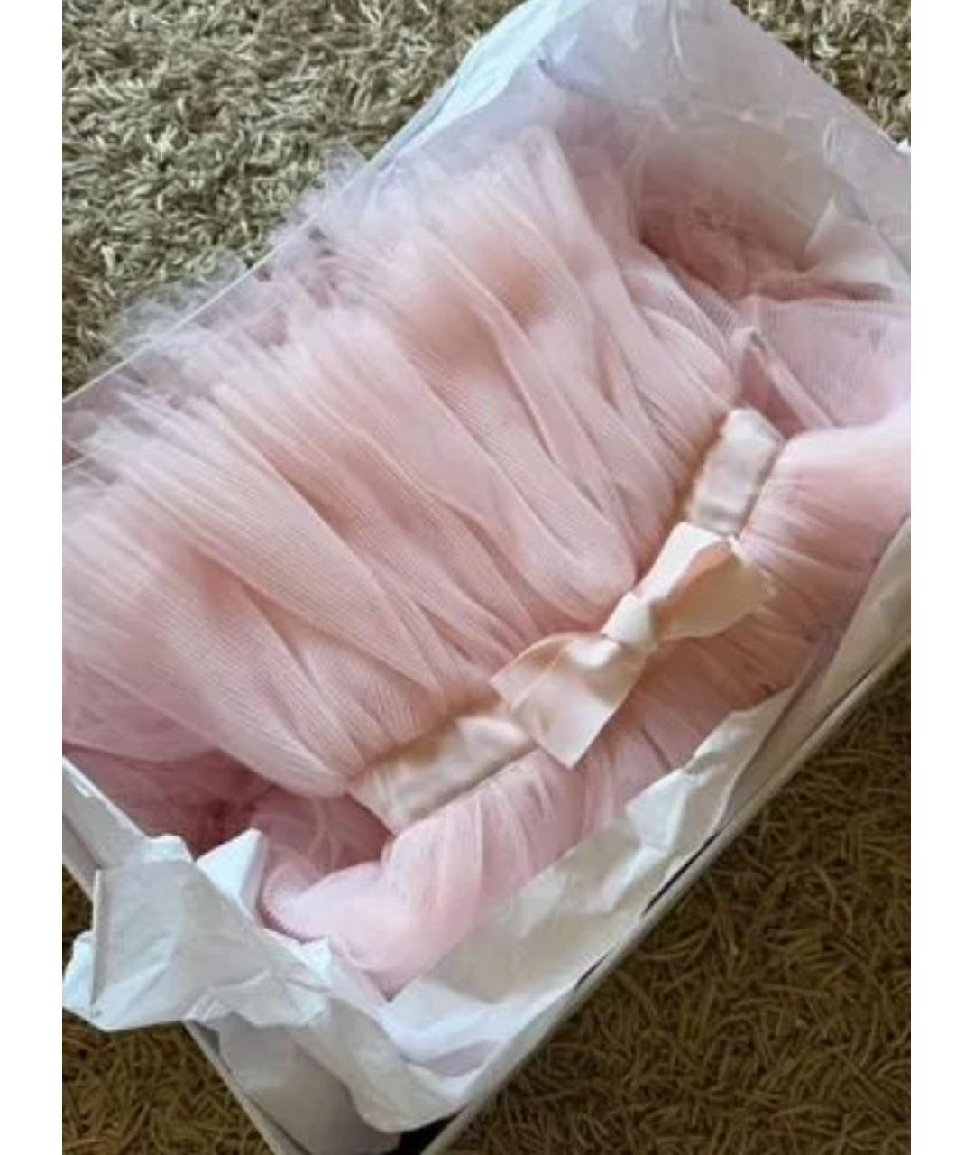GIAMBATTISTA VALLI Розовое коктейльное платье, фото 2