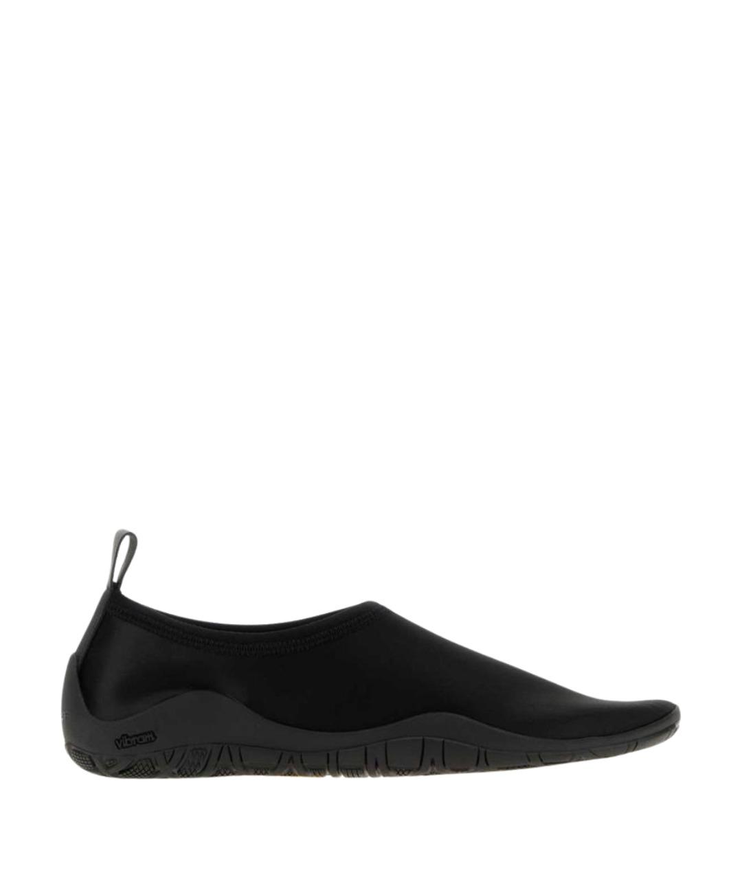 JIL SANDER Черные текстильные ботинки, фото 1