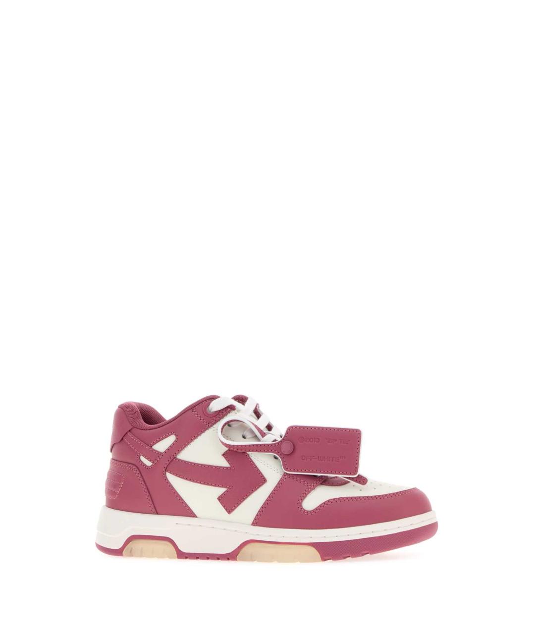 OFF-WHITE Мульти кожаные кроссовки, фото 2