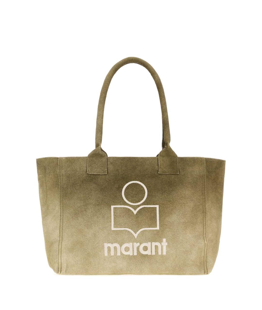 ISABEL MARANT Хаки сумка тоут, фото 3