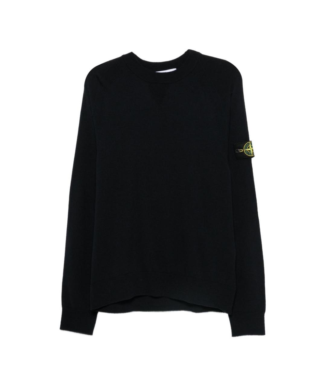 STONE ISLAND Синий шерстяной джемпер / свитер, фото 7