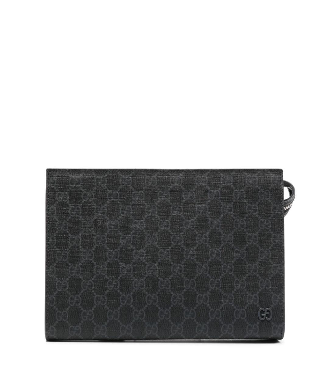 GUCCI Черная барсетка, фото 1