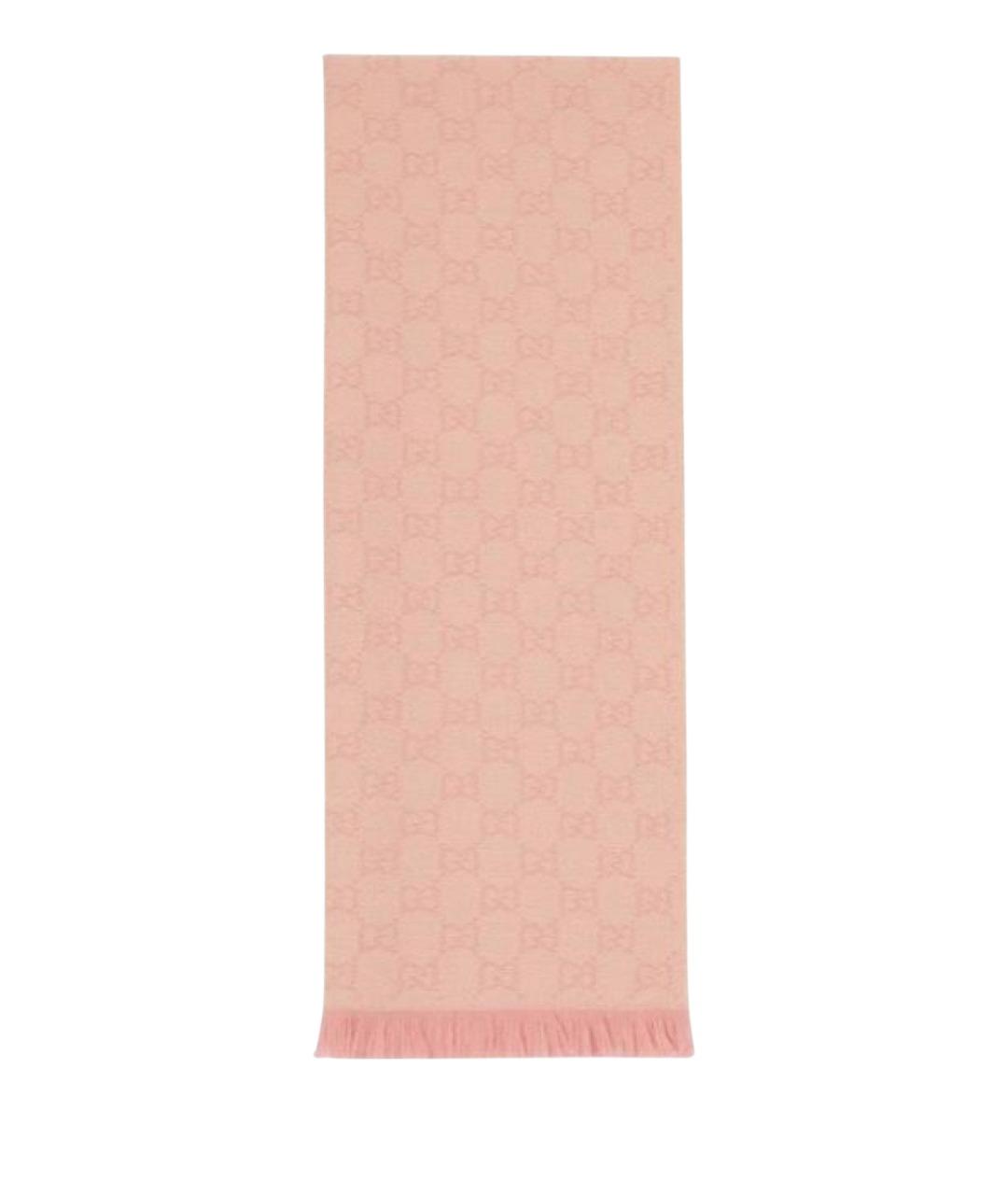 GUCCI Розовый шарф, фото 1