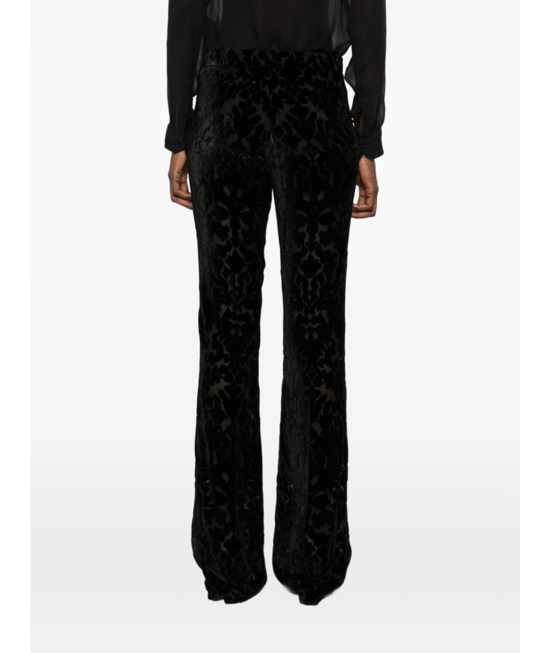 GUCCI Черные прямые брюки, фото 4