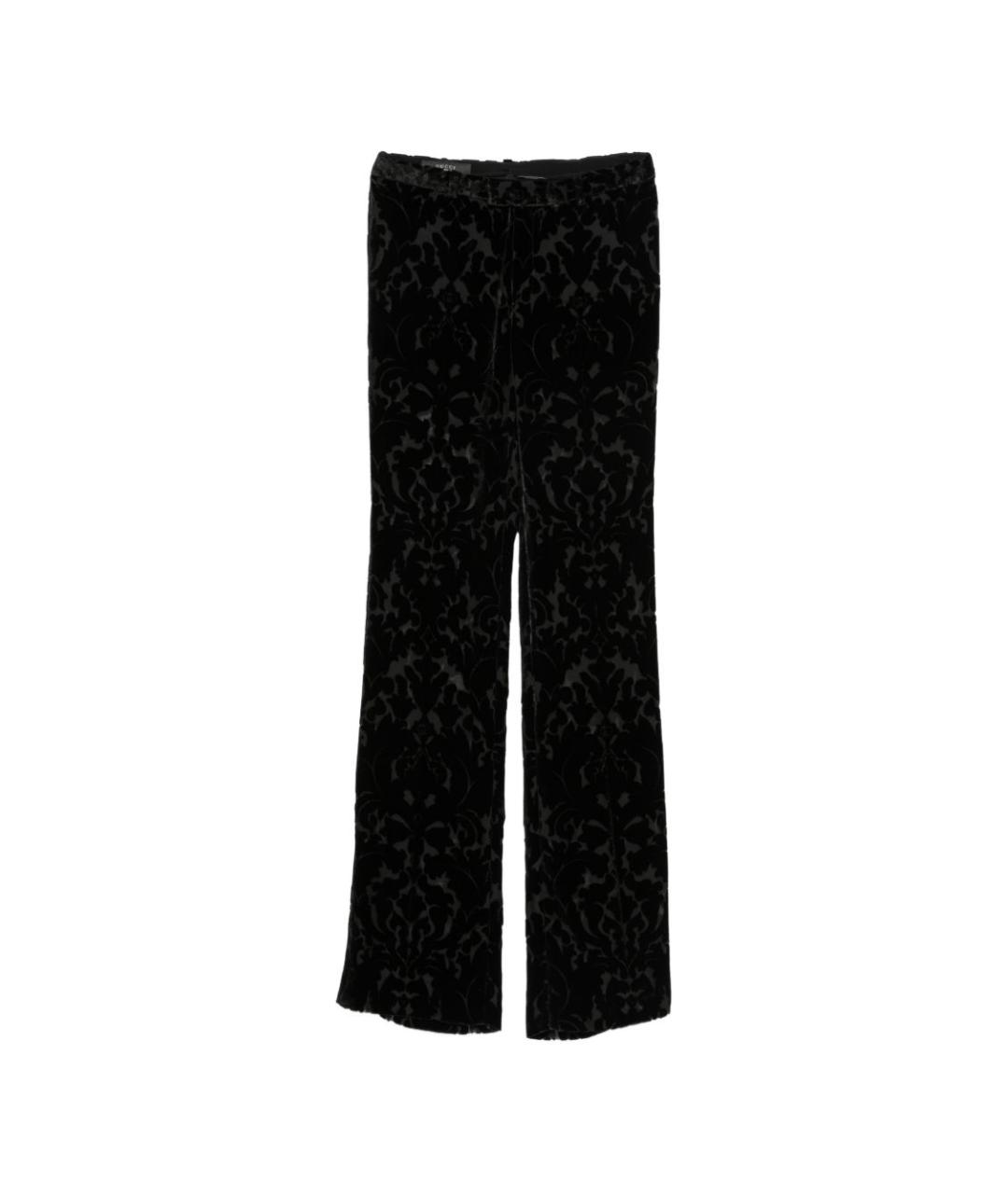GUCCI Черные прямые брюки, фото 1