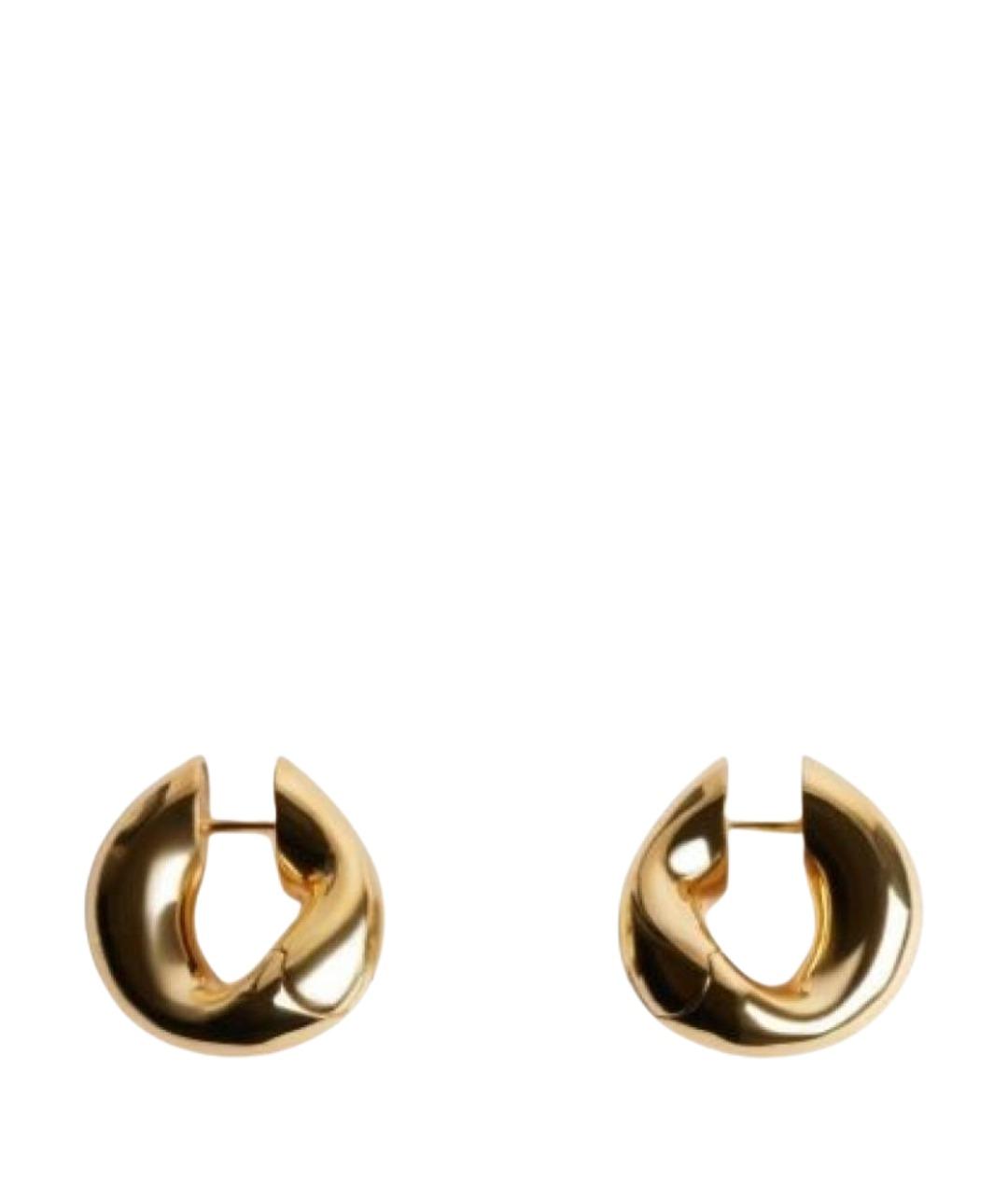BALENCIAGA Золотые серьги, фото 1
