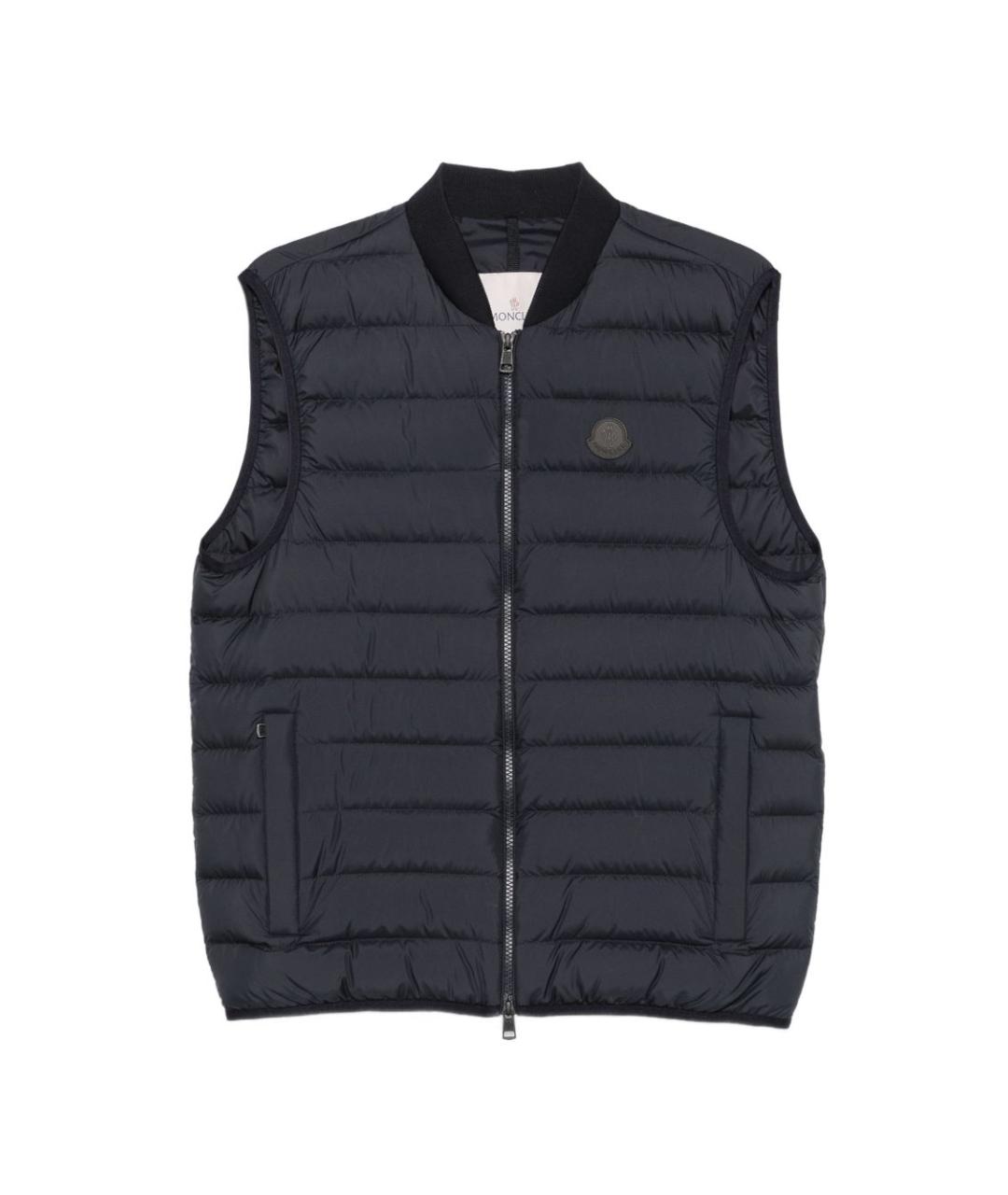MONCLER Синий жилет, фото 1