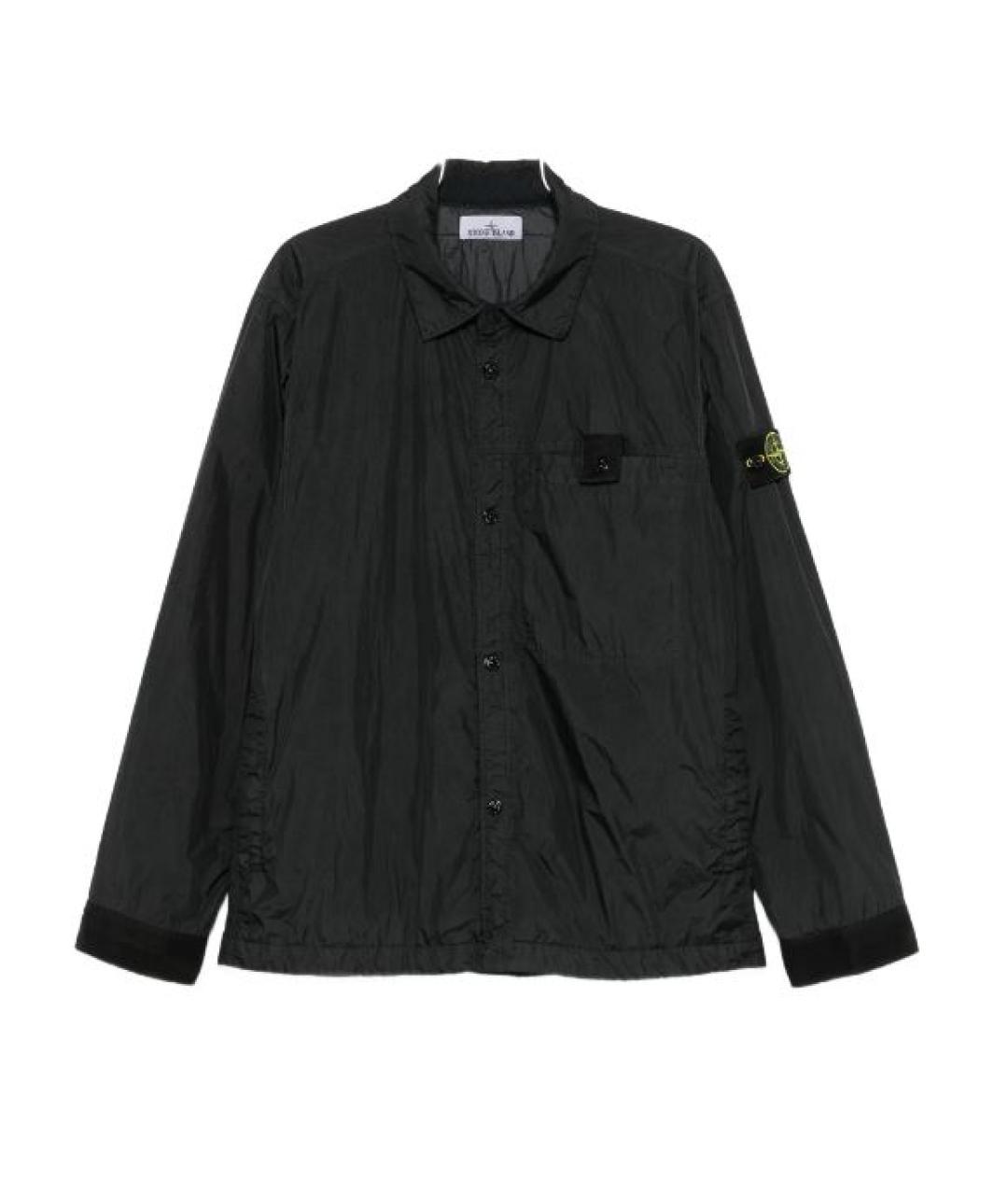 STONE ISLAND Черная куртка, фото 1