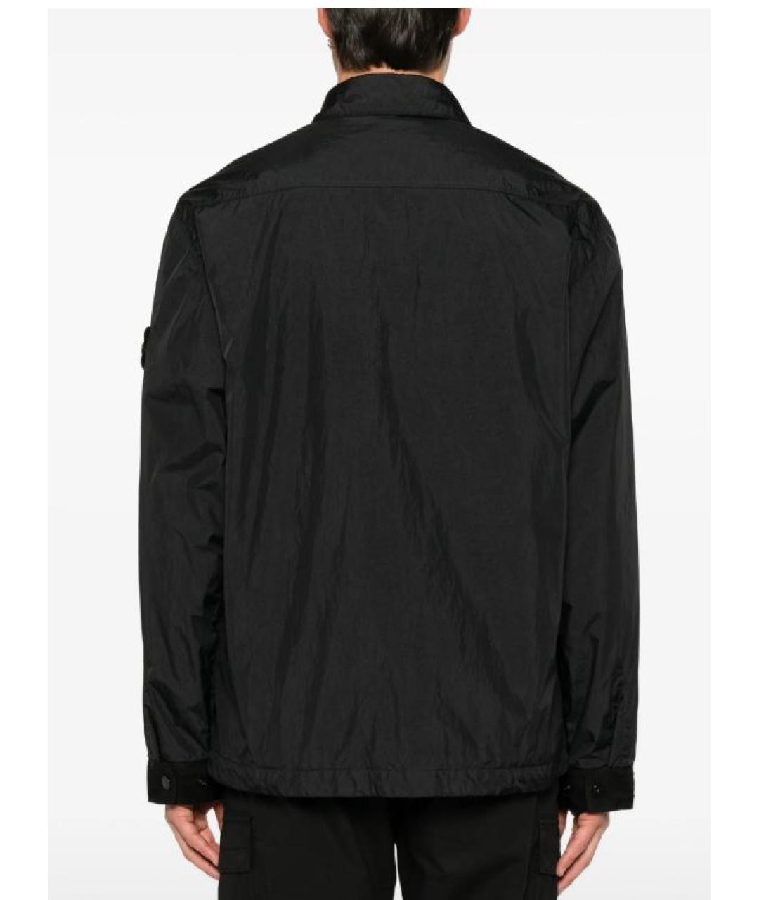 STONE ISLAND Черная куртка, фото 2